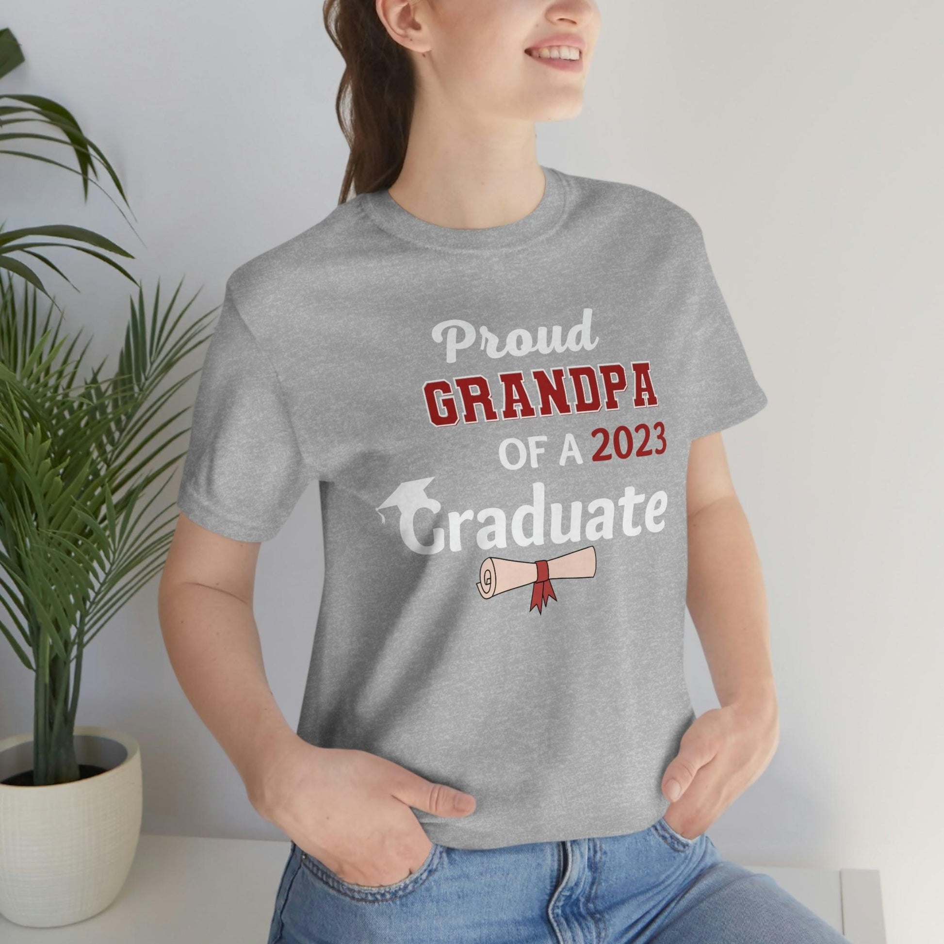 Proud Grandpa of a Graduate shirt - Graduation shirt - Graduation gift - Giftsmojo