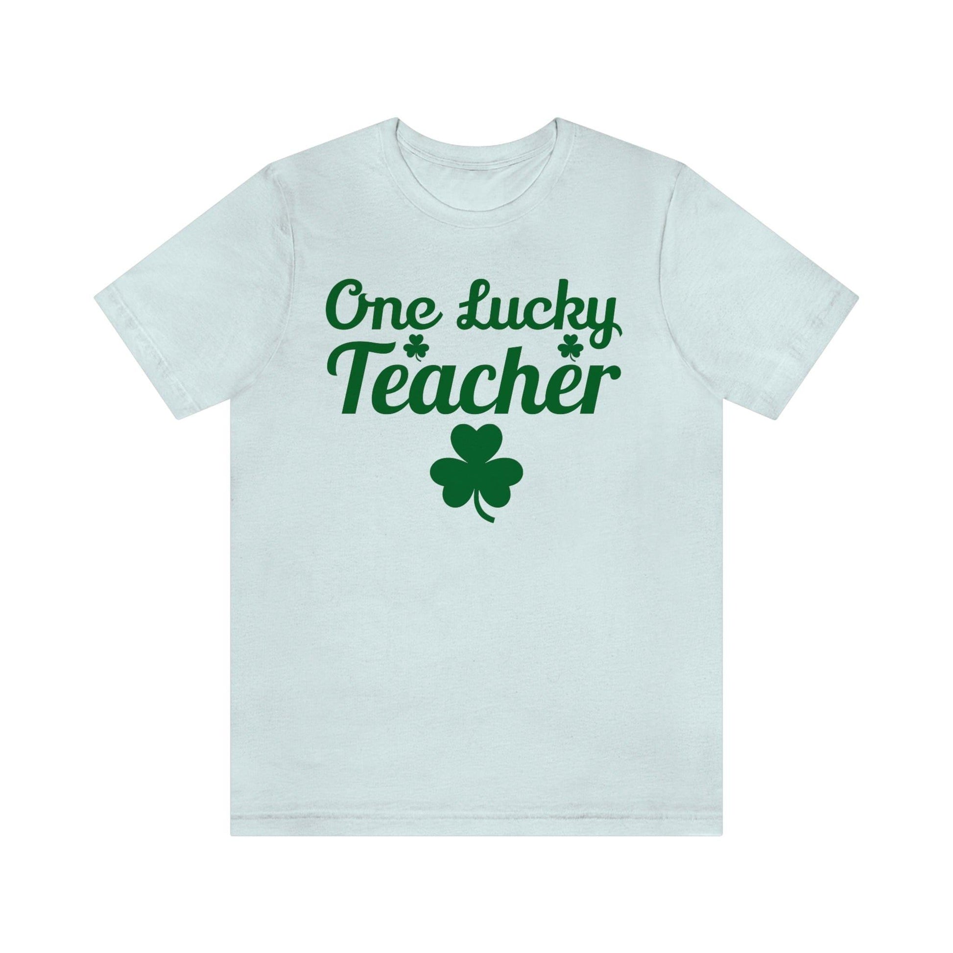 Feeling Lucky Shirt One Lucky Teacher Shirt St Patrick's Day shirt - Funny St Paddy's day Funny Shirt Shamrock shirt shenanigans shirt - Giftsmojo