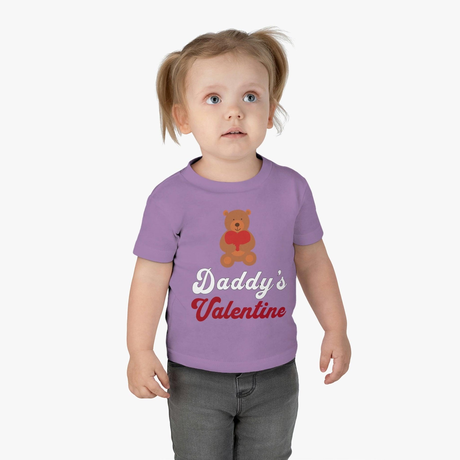 Daddy's Valentine - Kids Valentine day shirt - Giftsmojo