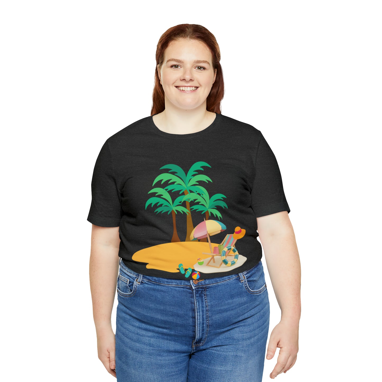 Beach shirt, Beach t-shirt, Summer shirt, Beachwear, Beach fashion, Tropical print, Trendy design, Stylish beach apparel