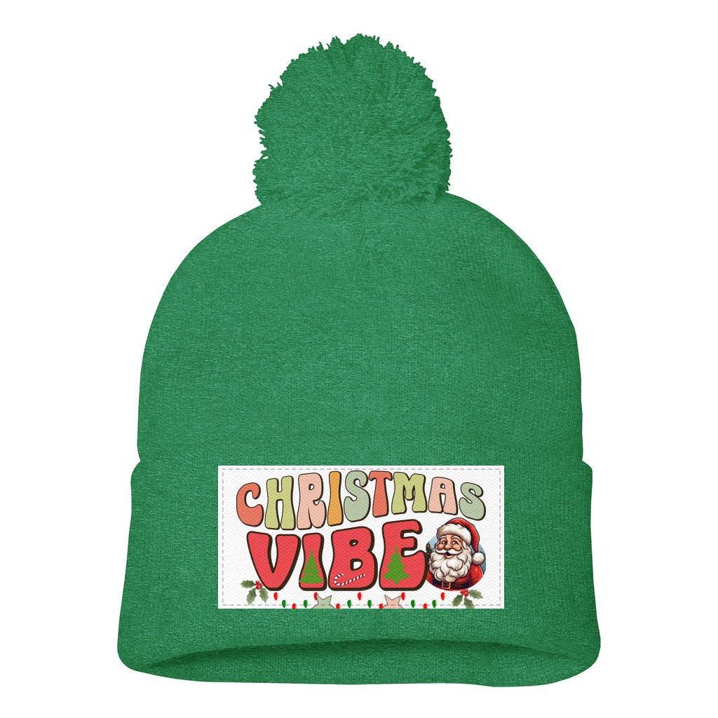 Christmas Vibe Knit Beanie - Christmas Winter Hat