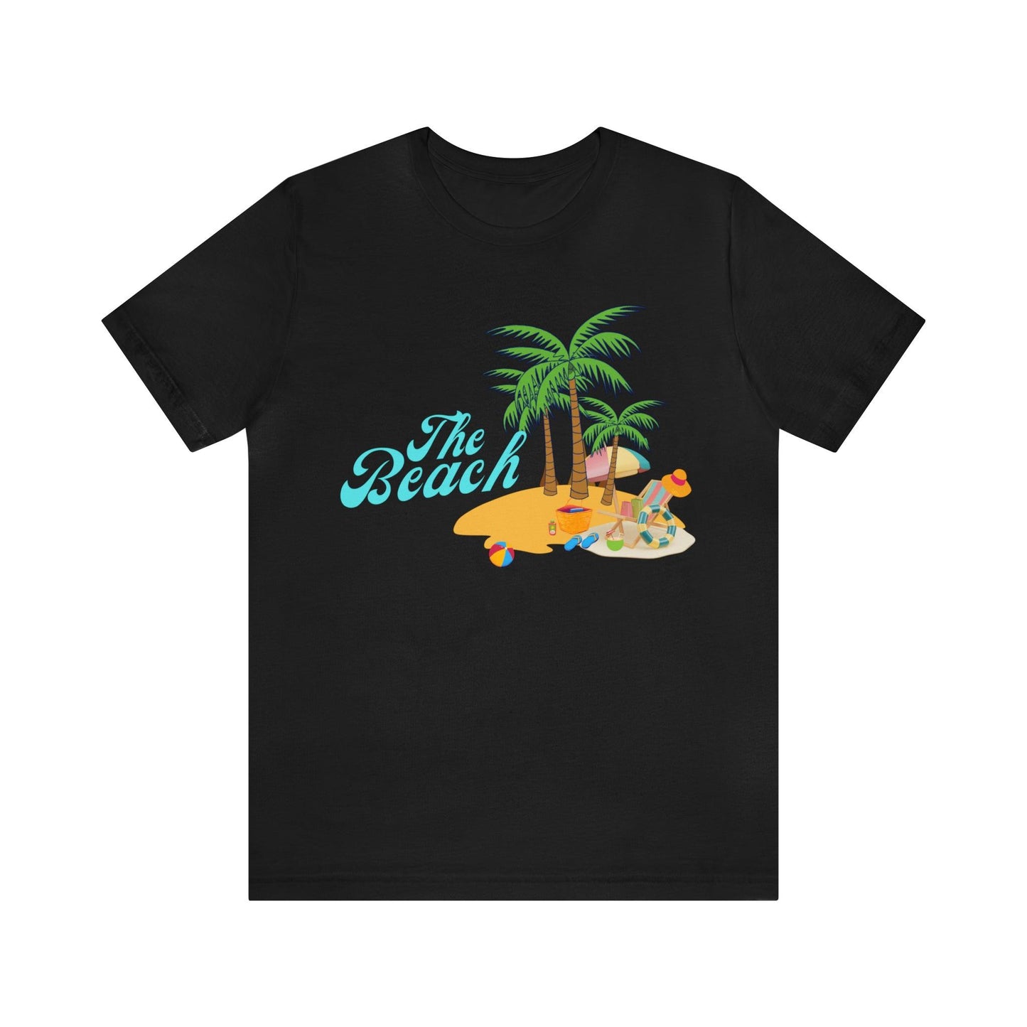 The Beach shirt, Beach t-shirt, Summer shirt, Beachwear, Beach fashion, Tropical print, Trendy design, Stylish beach apparel - Giftsmojo