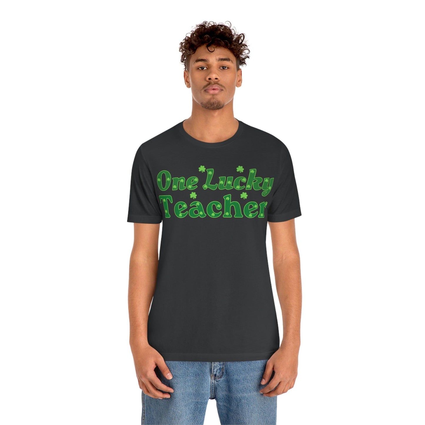 One Lucky Teacher Shirt feeling Lucky St Patrick's Day shirt - Funny St Paddy's day Funny Shirt - Giftsmojo