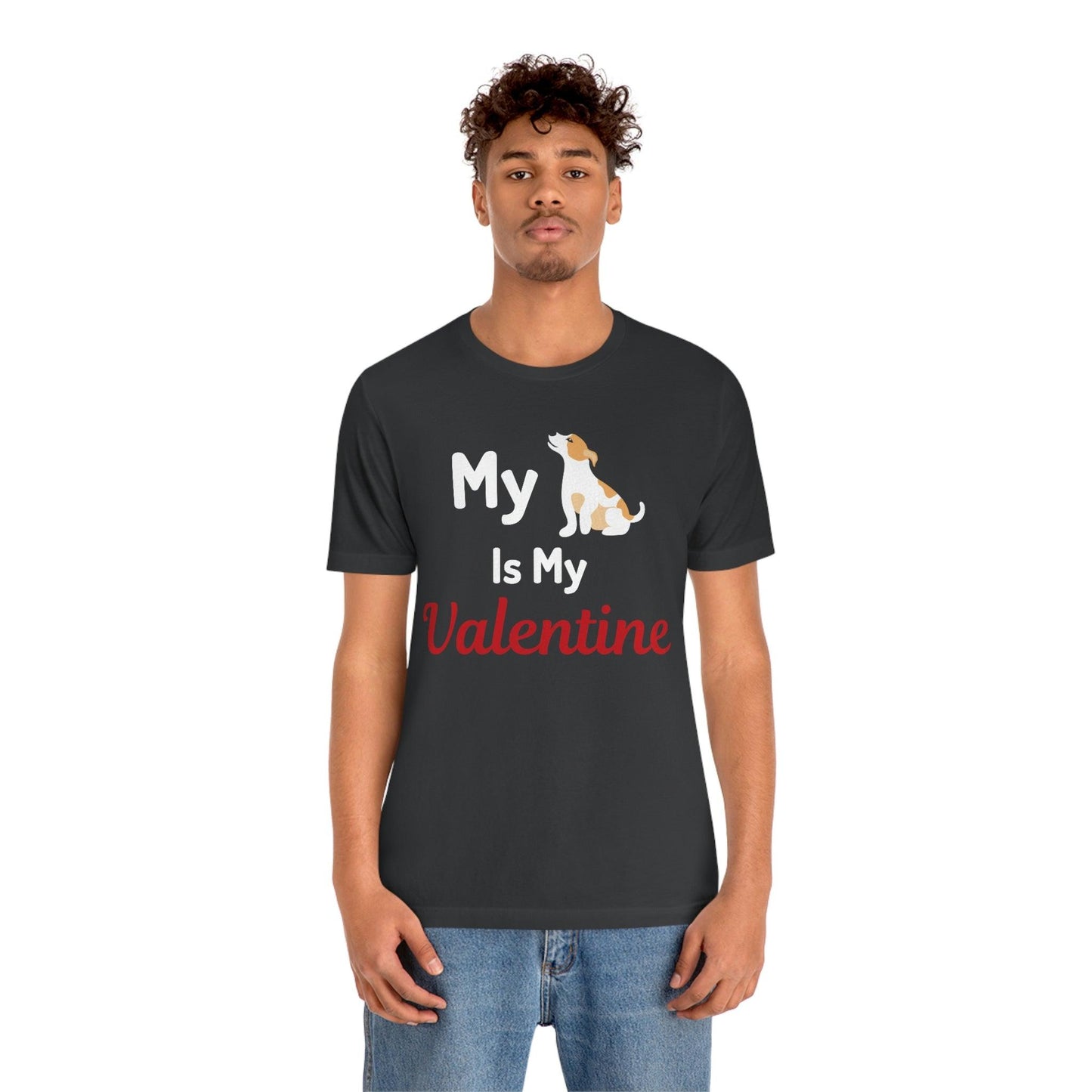 My Dog is my Valentine shirt - Pet lover shirt - dog lover shirt - Giftsmojo