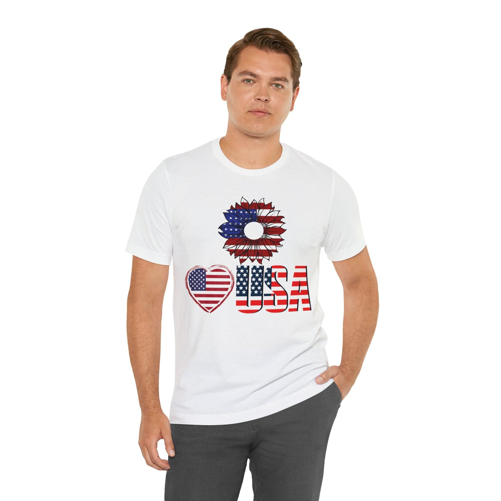 Independence Day shirt, American flag shirt, Red, white, and blue shirt, - Giftsmojo