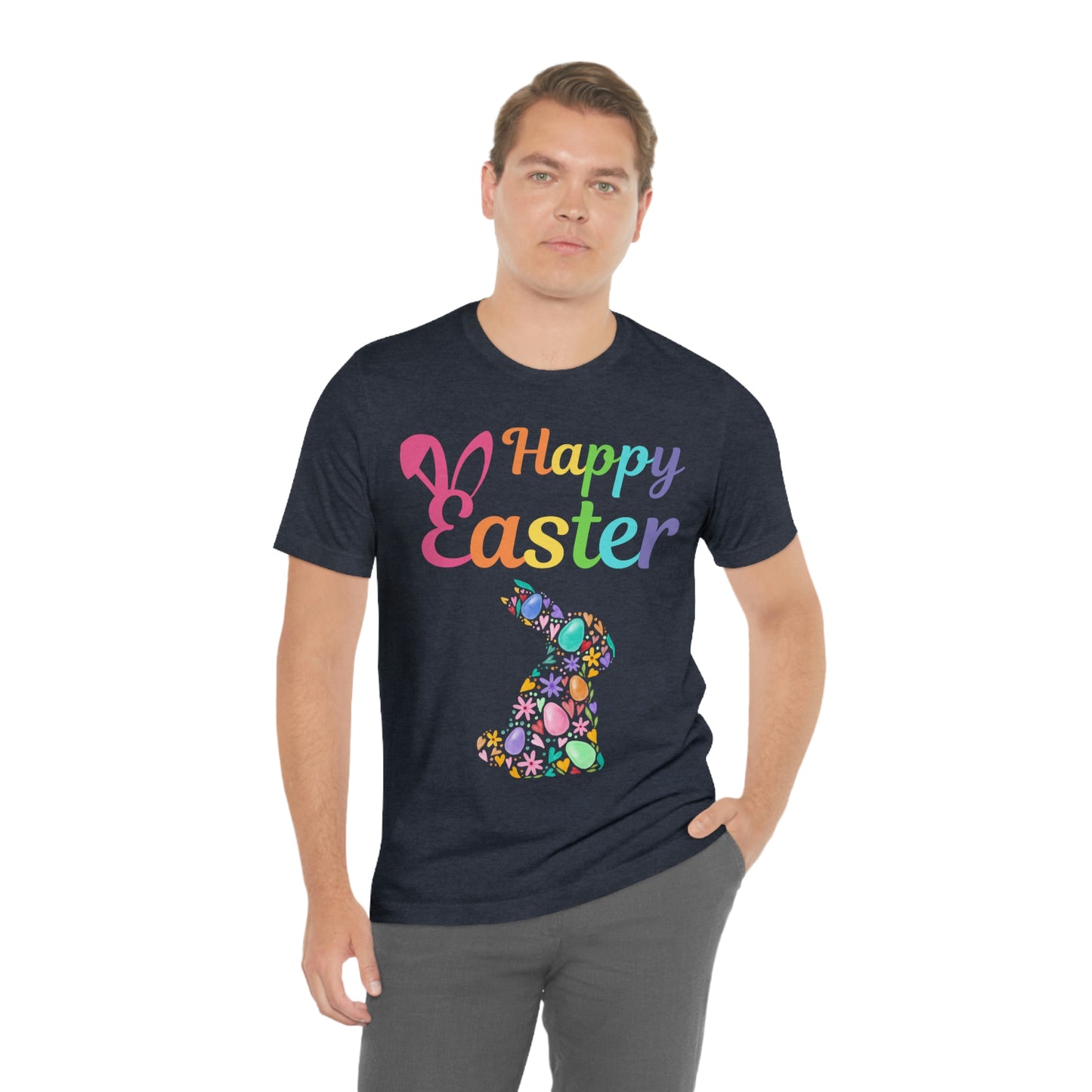 Happy Easter Bunny Tshirt Easter Gift for men and women Easter Shirt Shamrock Shirt