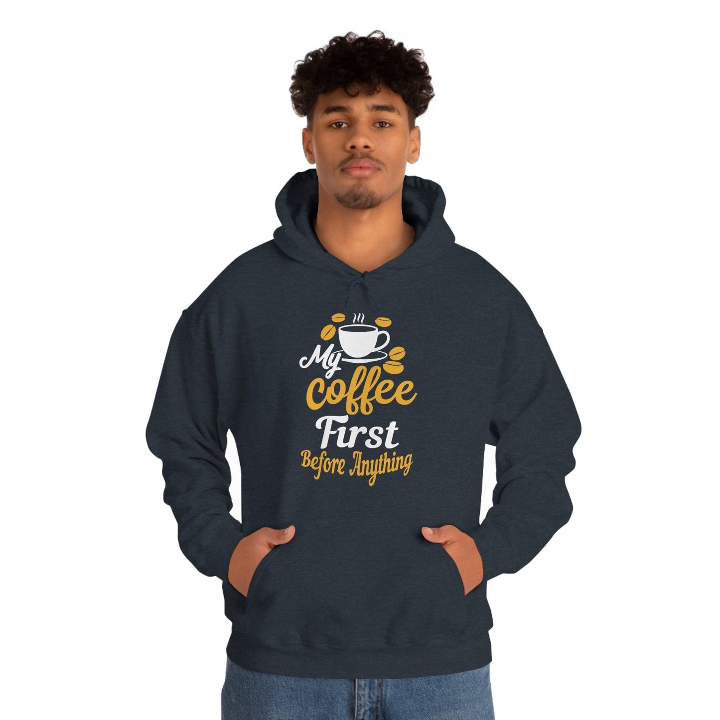 My coffee first before anything Hoodie - Giftsmojo