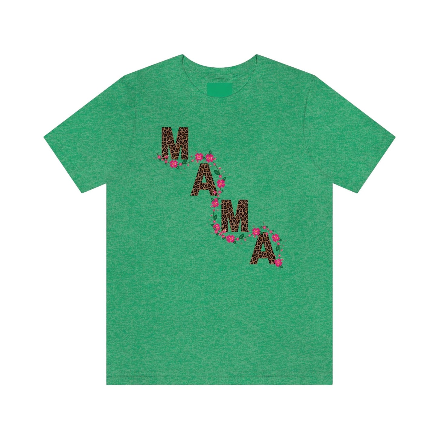 Leopard print Mama shirt Flower mama shirt - Leopard Mama Shirt mothers day shirt new mom shirt