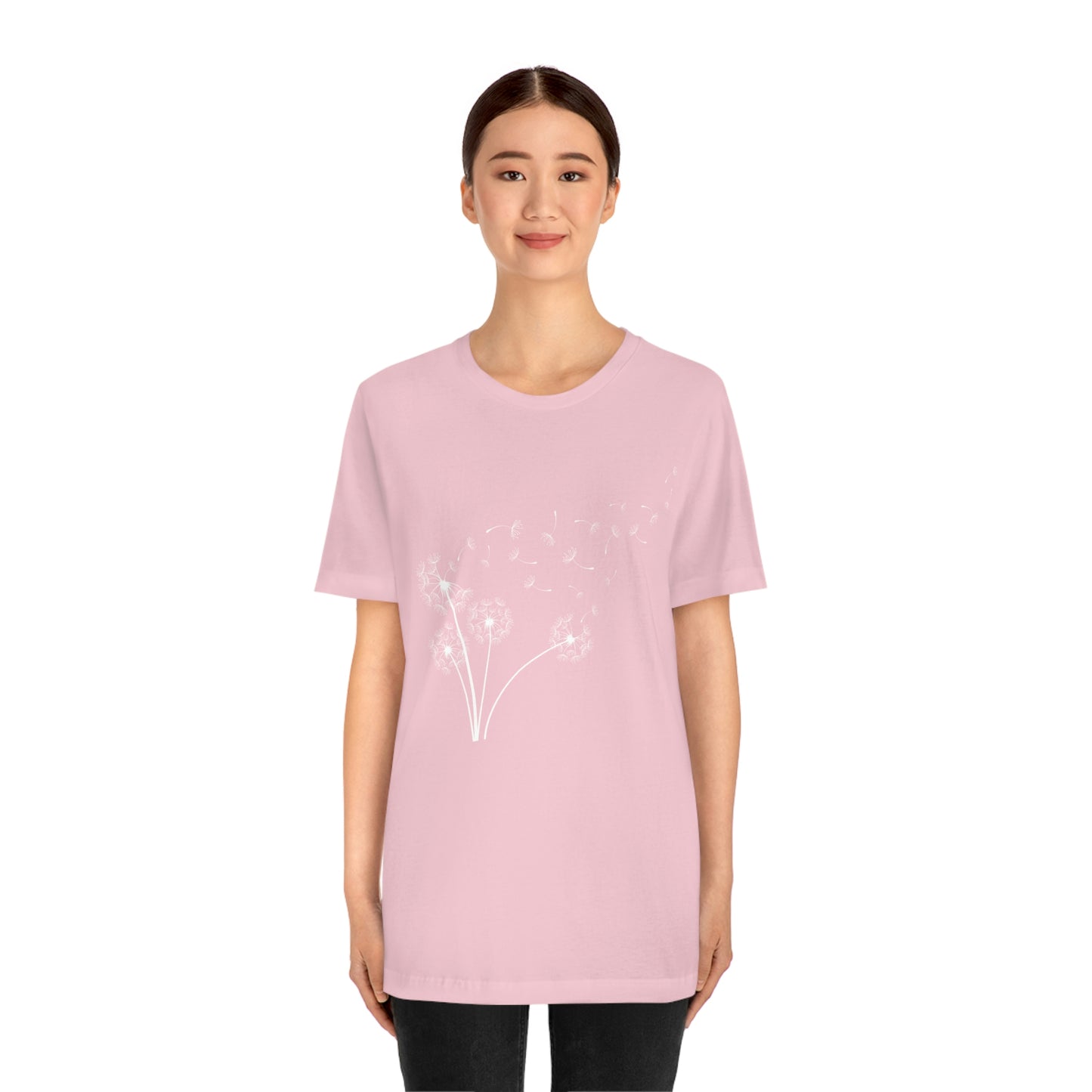 Dandelion Shirt, Boho Windflower Shirt, Dandelion Shirt for Her, Windflower Tee, Meditation Gift, Yoga Shirt, Inspirational Shirt, Bday Tees