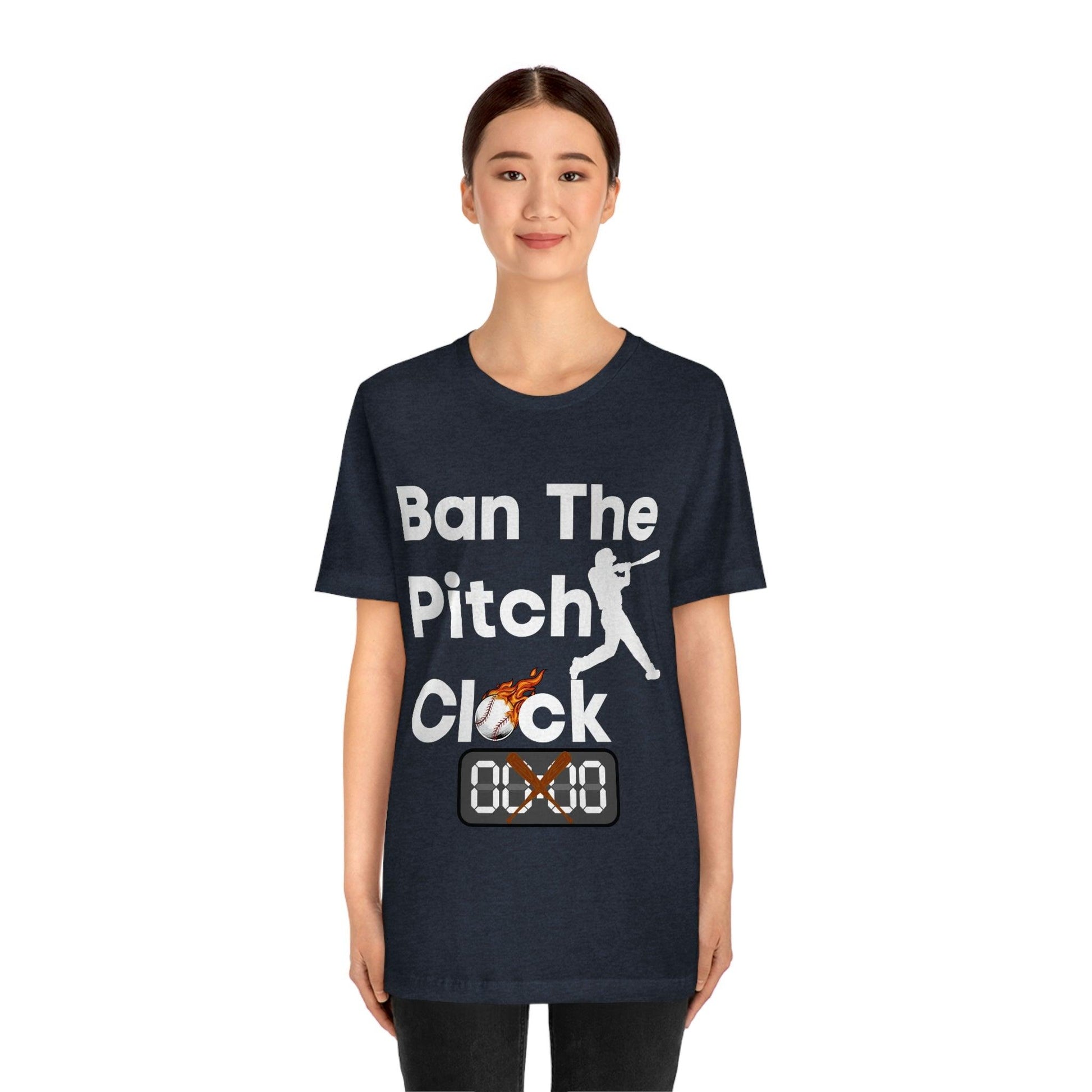 Ban The Pitch Clock in Baseball - Ban Baseball Pitch Clock - Giftsmojo