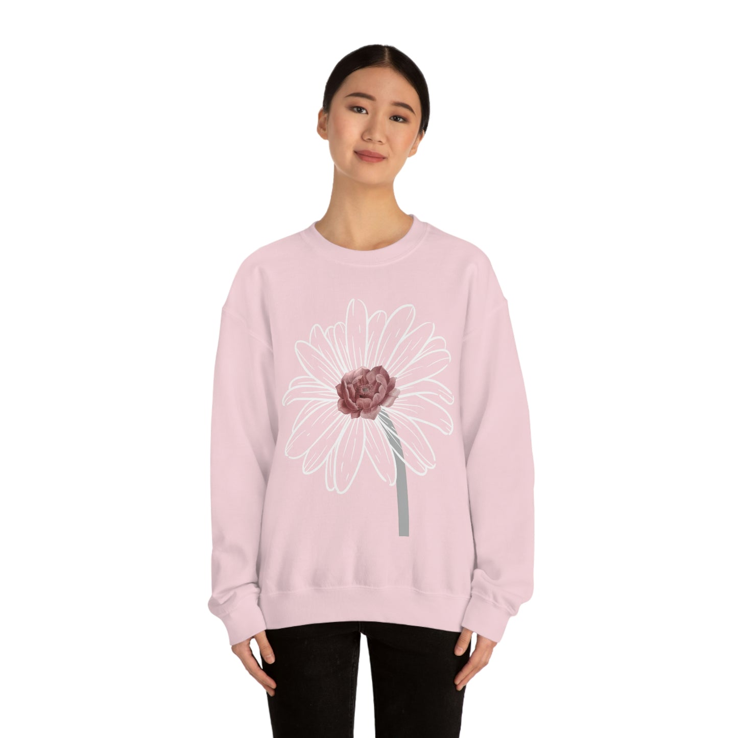 Floral Sweatshirt, Wildflower Sweatshirt, Flower sweatshirt, Wild Flowers