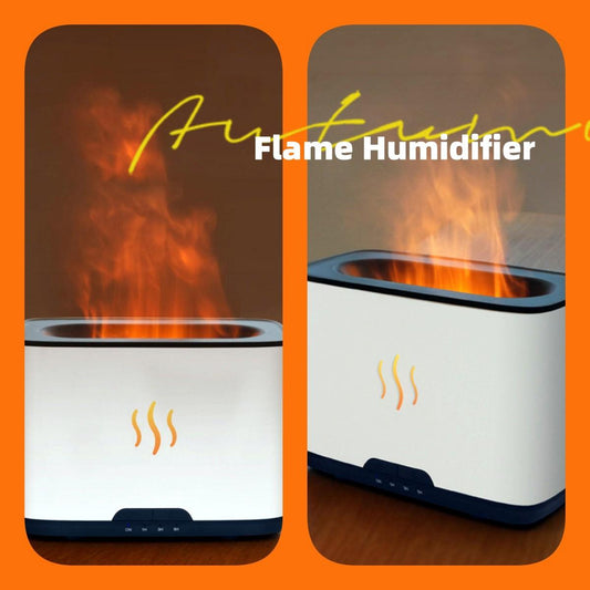 New Flame Aromatherapy Humidifier Household Desktop Large Capacity Home Decor - Giftsmojo