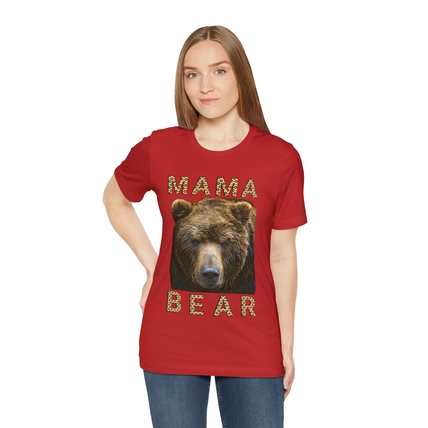 Mothers day shirt | Leopard Print Mama Bear Shirt | Mama Bear Tshirt, Funny mom shirt | best mom shirt | Momma Bear, Mama Bear Gift, Animal Nature Lover Shirt