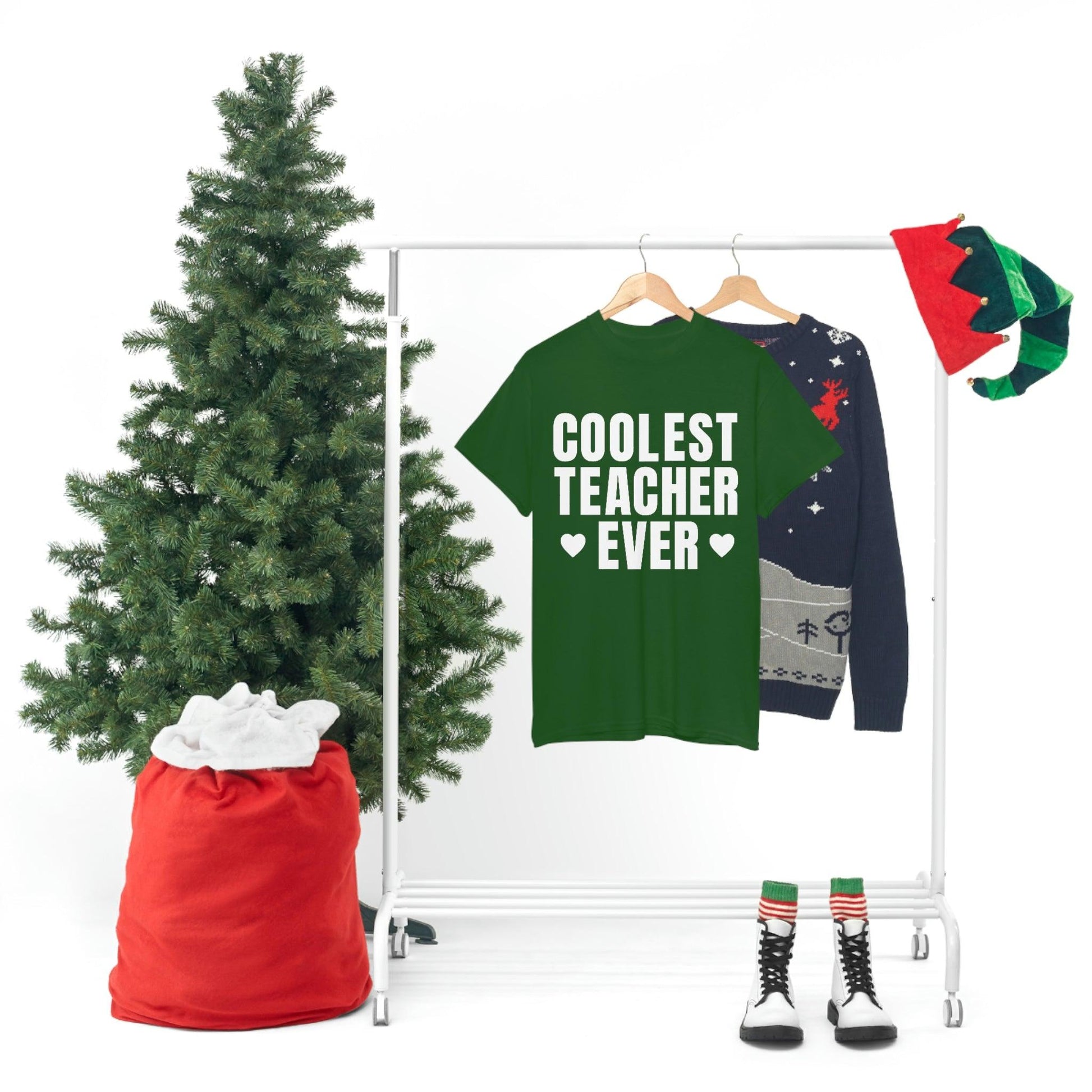 Coolest Teacher Ever Tee - Giftsmojo