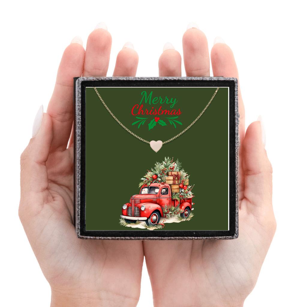 kids christmas necklace