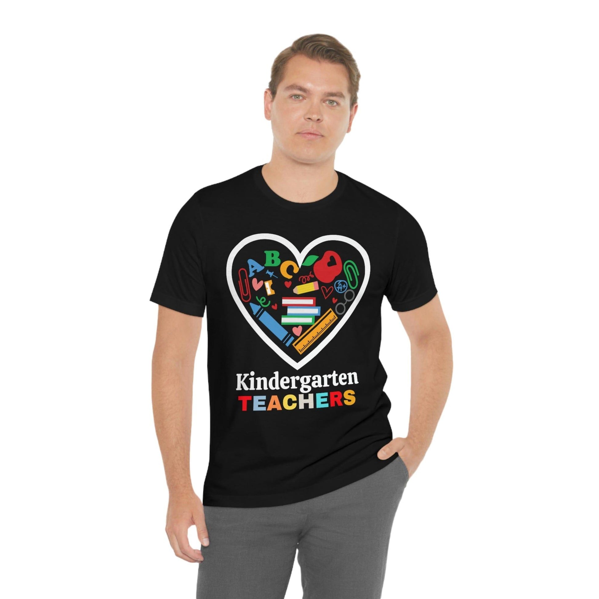 Love Kindergarten Teacher Shirt - Teacher Appreciation Shirt - Gift for Kindergarten Teacher - Giftsmojo