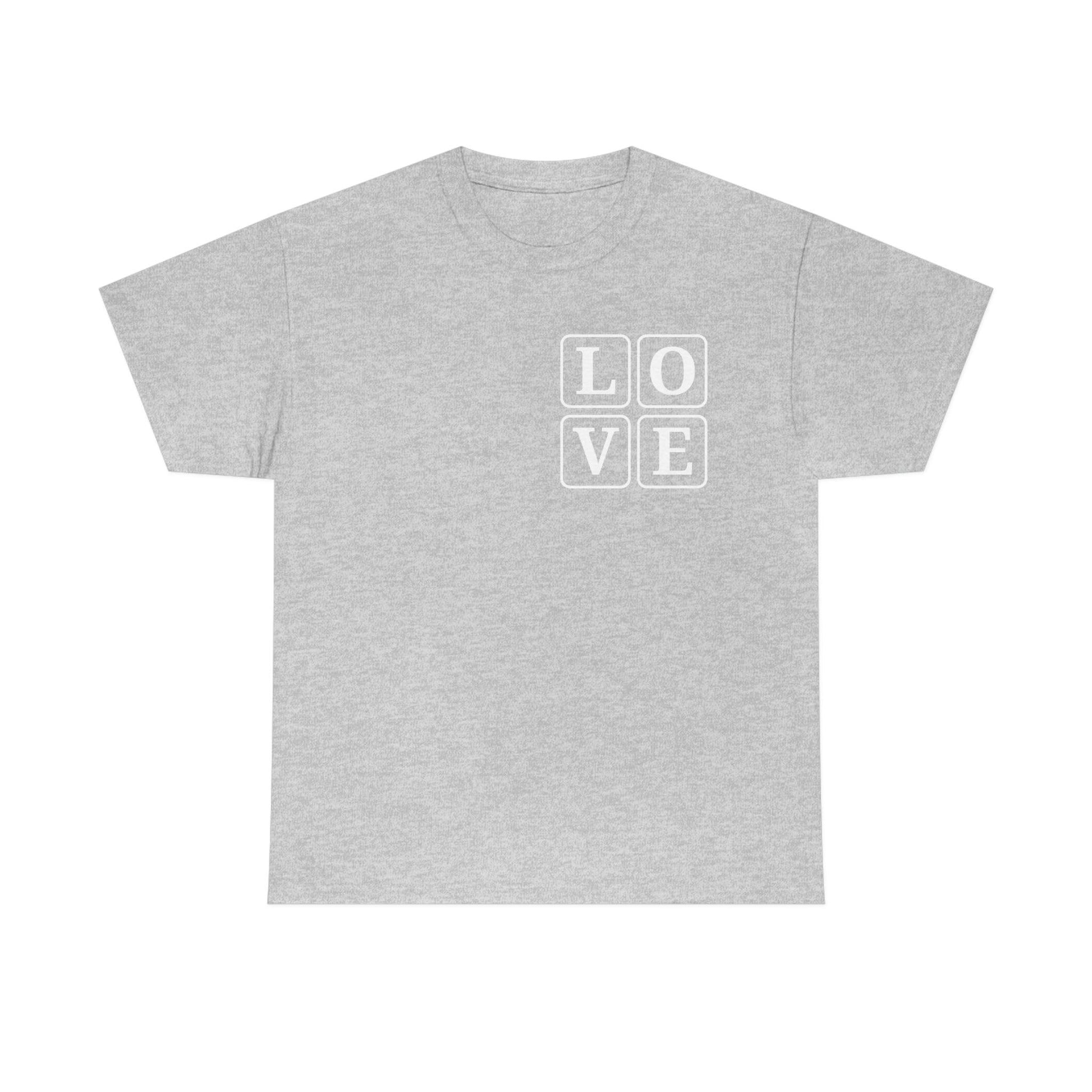 Love Square T-Shirt, - Giftsmojo