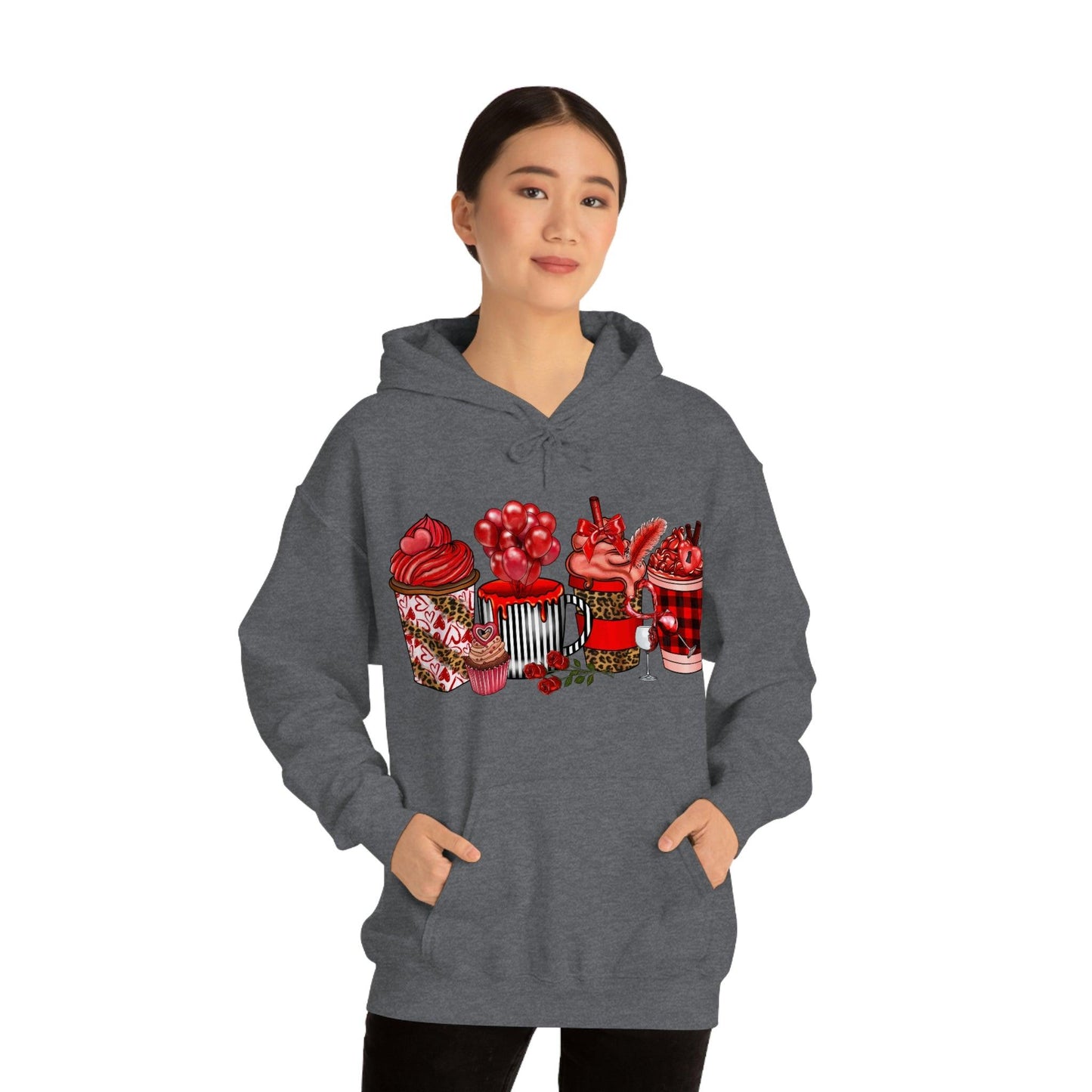 Valentine's day Hooded Sweatshirt (this is all i want for valentine) - Giftsmojo