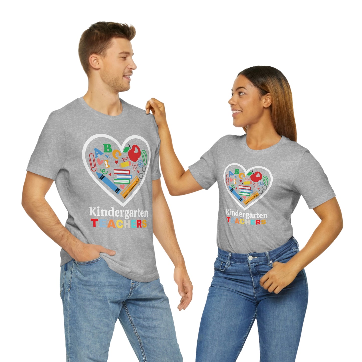 Love Kindergarten Teacher Shirt - Teacher Appreciation Shirt - Gift for Kindergarten Teacher