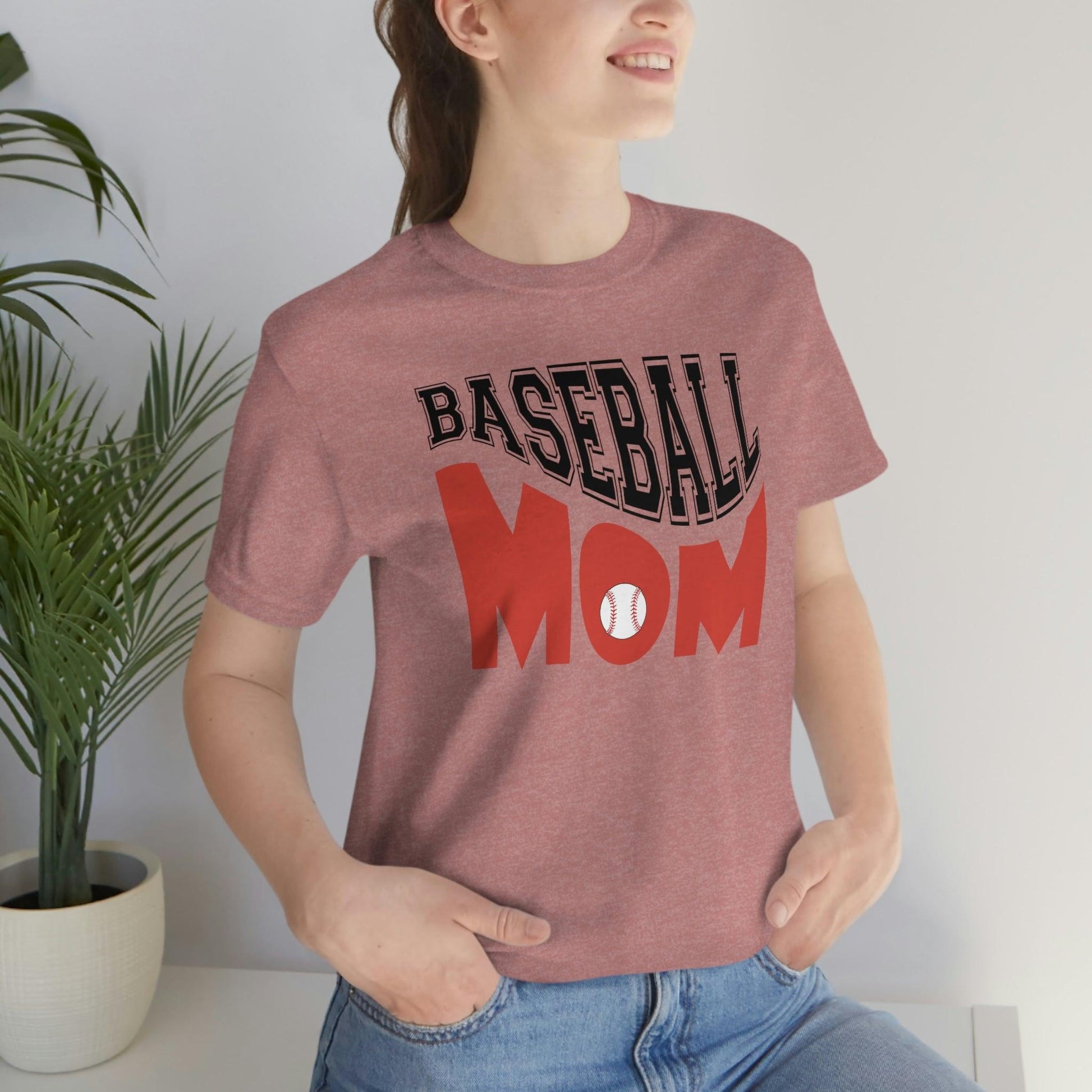 Baseball Mom shirt Baseball shirt baseball tee baseball tshirt - Sport shirt Baseball Mom tshirt Baseball Mama shirt game day shirt for her - Giftsmojo