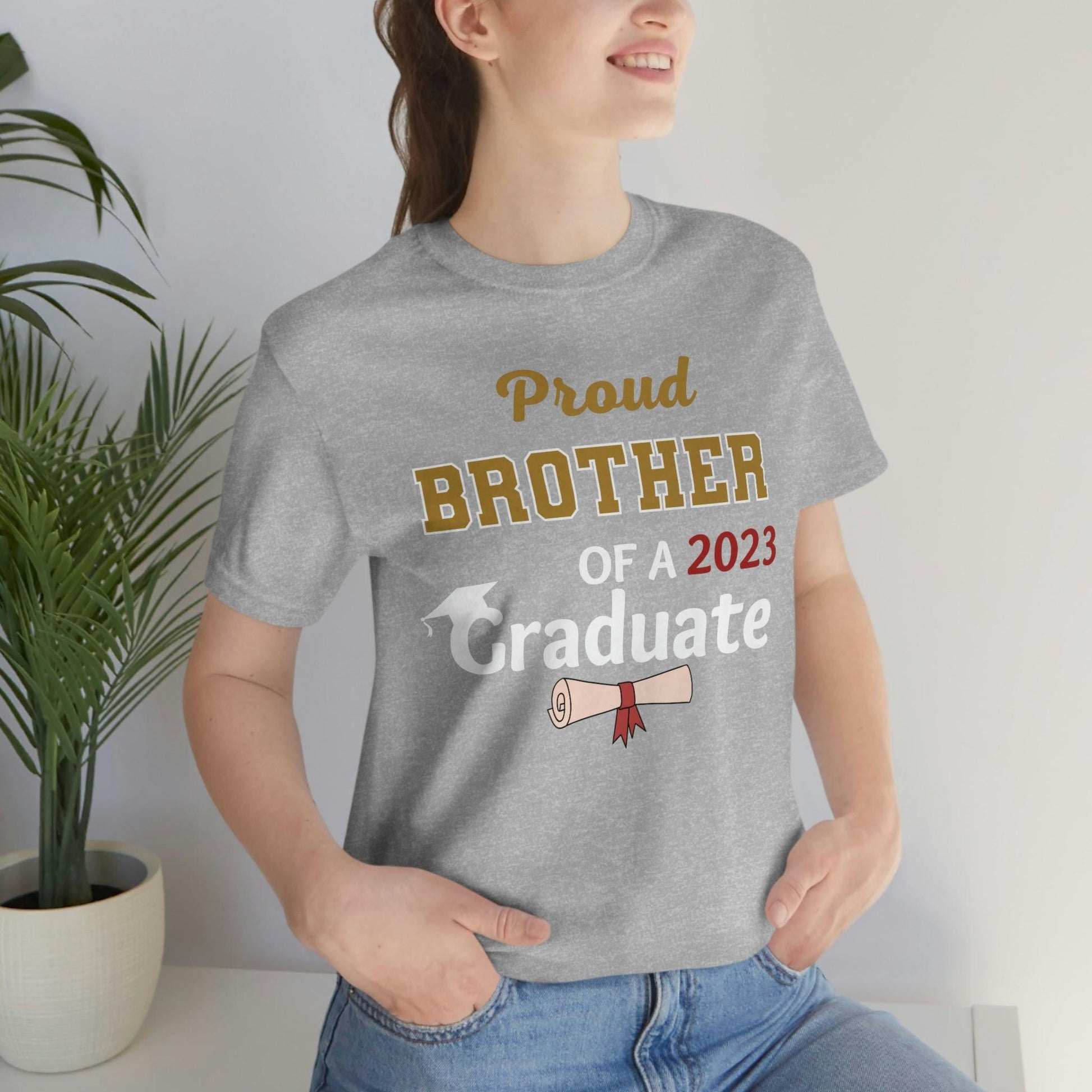 Proud Brother of a Graduate shirt - Graduation shirt - Graduation gift - Giftsmojo