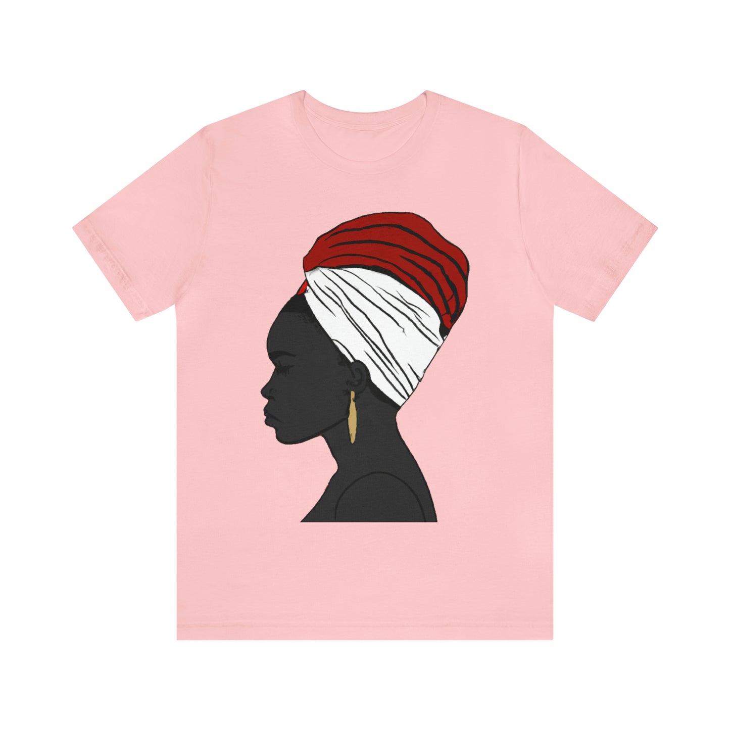 African Woman Art Shirt - Unique Cultural Design
