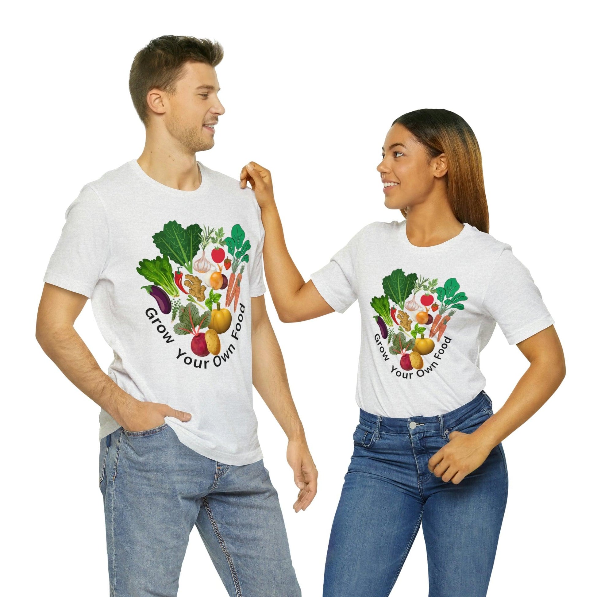 Shirt for Gardeners, Garden Tshirt, Grow Your Own Food shirt, Gift for Gardener, Garden Shirt for Women, Homesteader Shirt, Garden Graphic Tee - Giftsmojo