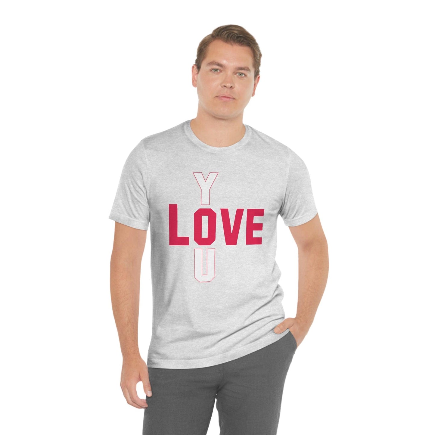 Love you Tshirt - Giftsmojo