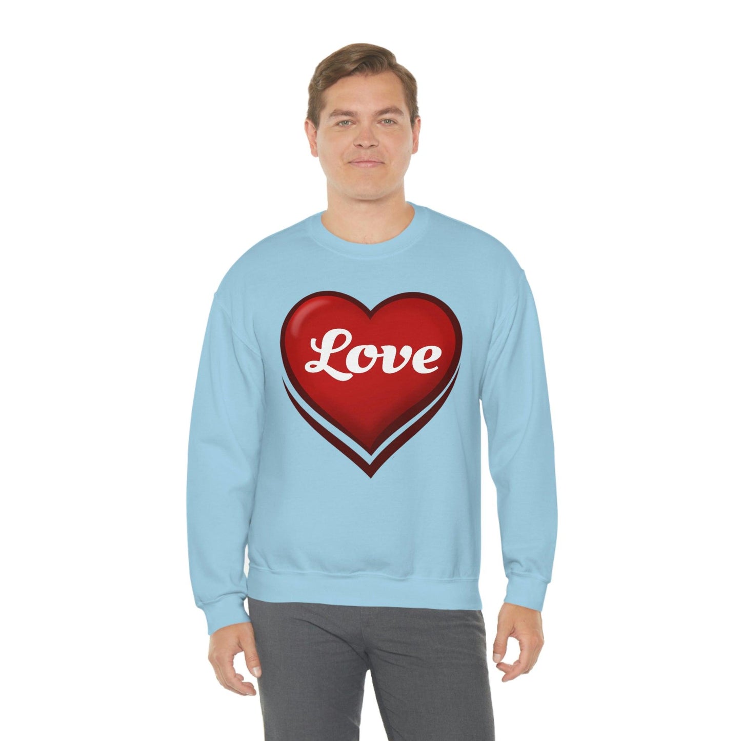 Love Sweatshirt, Valentine's Gift, - Giftsmojo