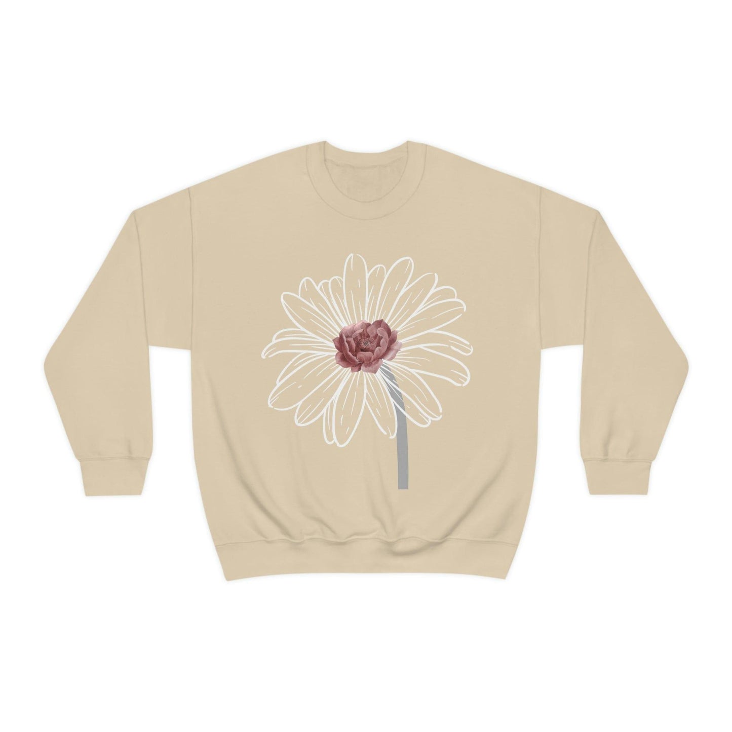 Floral Sweatshirt, Wildflower Sweatshirt, Flower sweatshirt, Wild Flowers