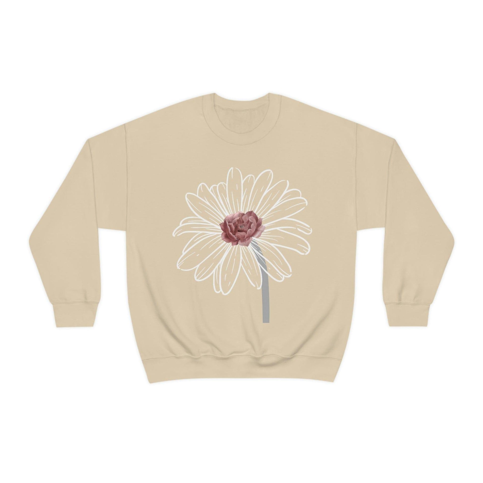 Floral Sweatshirt, Wildflower Sweatshirt, Flower sweatshirt, Wild Flowers - Giftsmojo