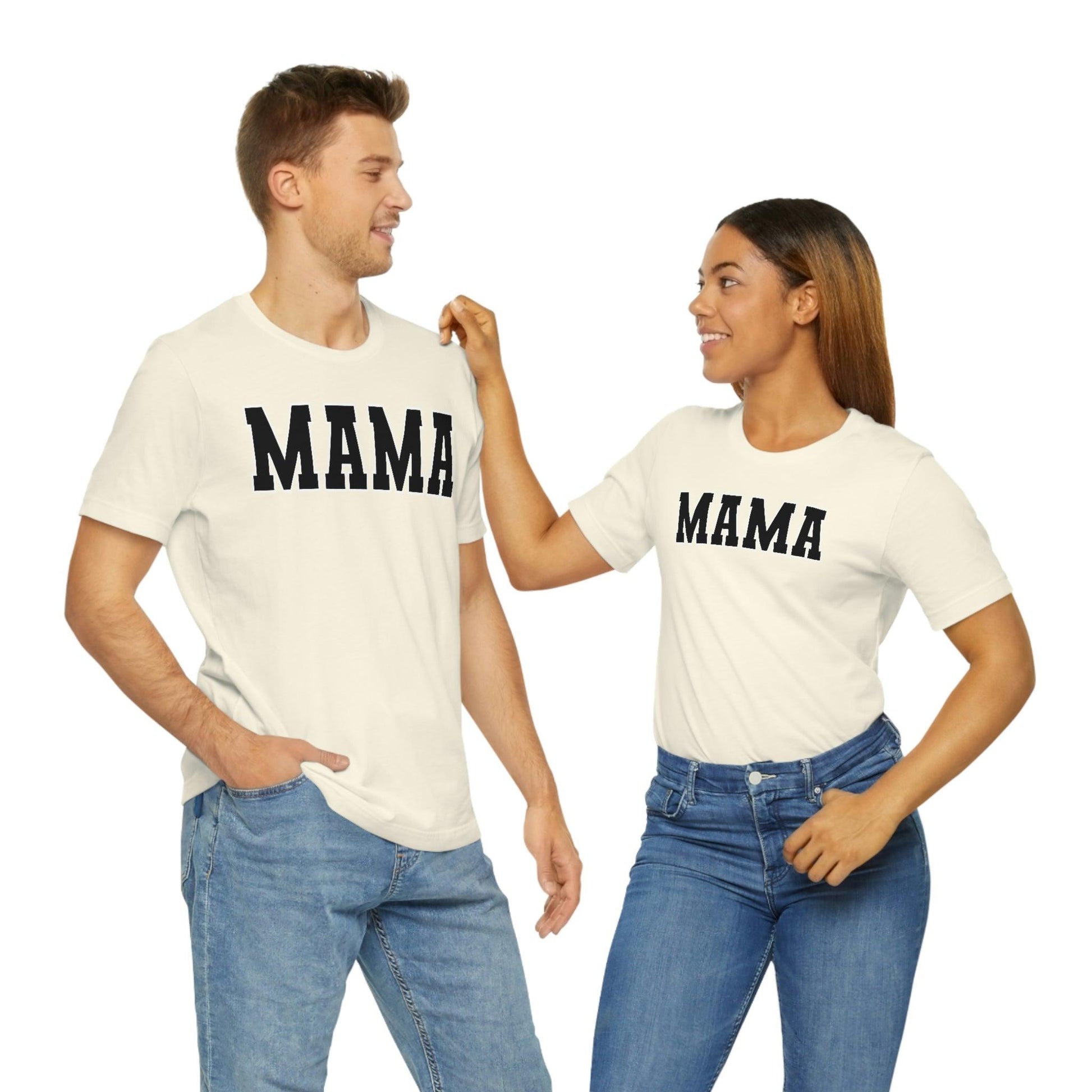 Cute Mama shirt mom shirt gift for her - mothers day shirt mothers day gift mom life shirt - retro mama shirt boy mama shirt mama t-shirt - Giftsmojo