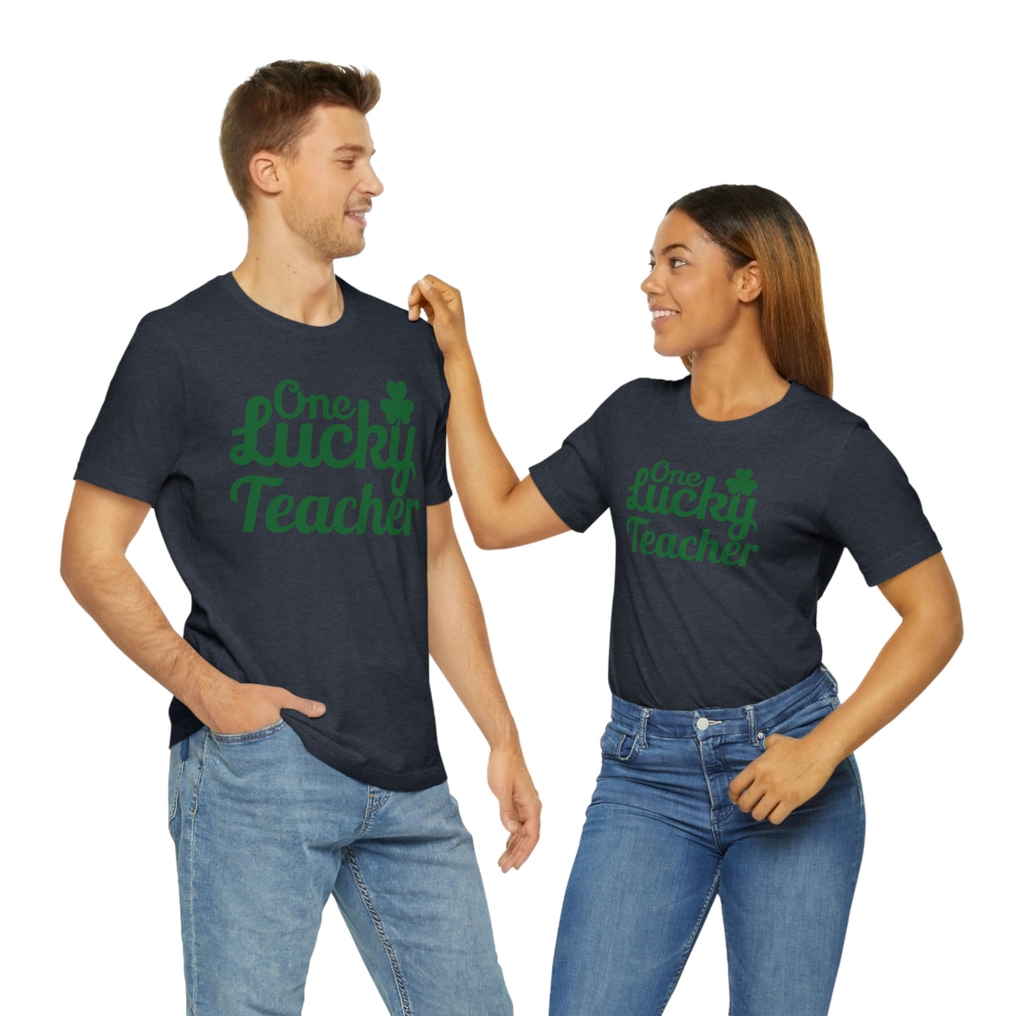 One Lucky Teacher Shirt feeling Lucky St Patrick's Day shirt - Funny St Paddy's day Funny Shirt gift for teacher shirts teacher gift