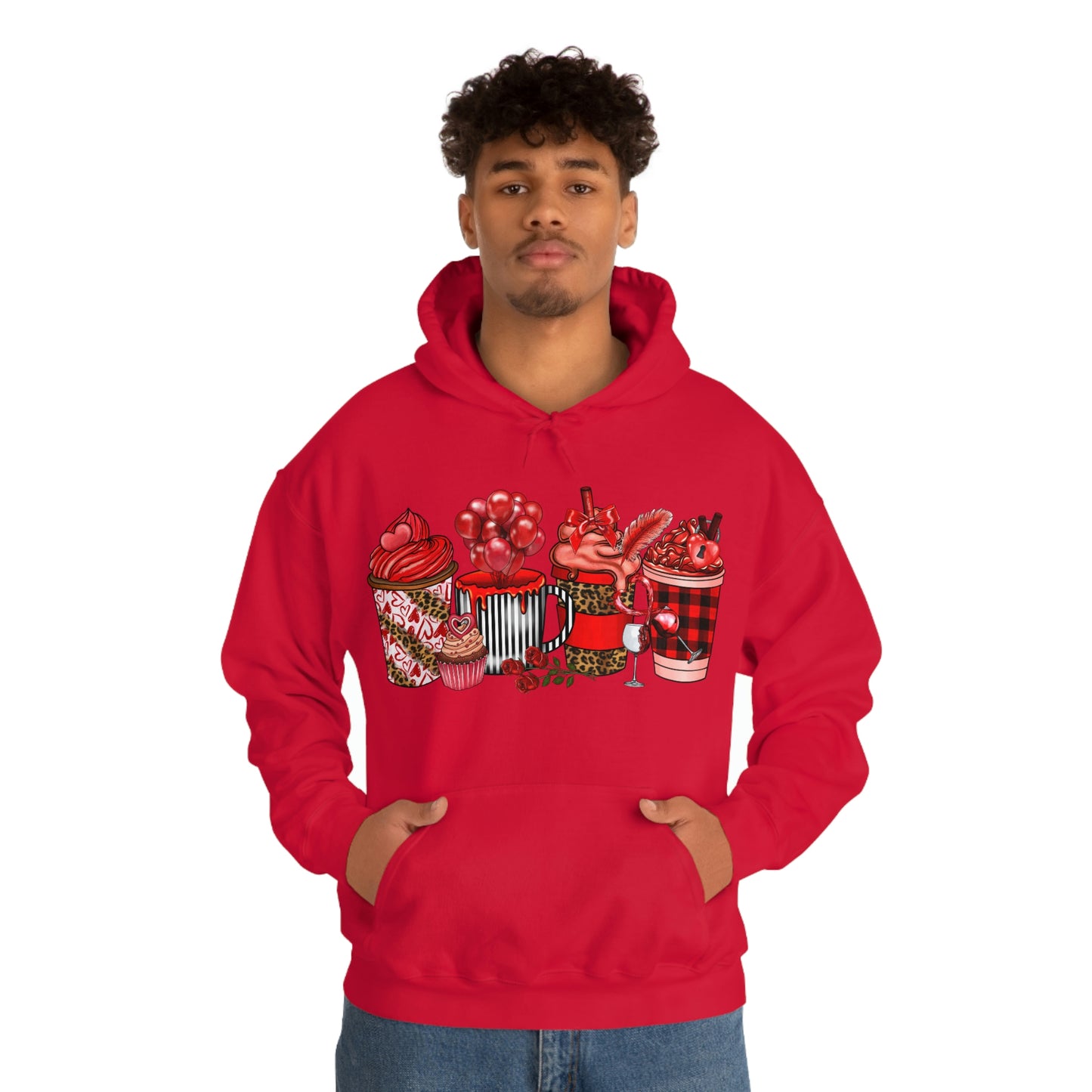 Valentine's day Hooded Sweatshirt (this is all i want for valentine)