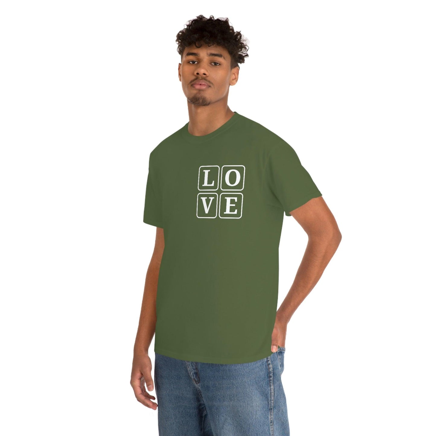 Love Square T-Shirt, - Giftsmojo