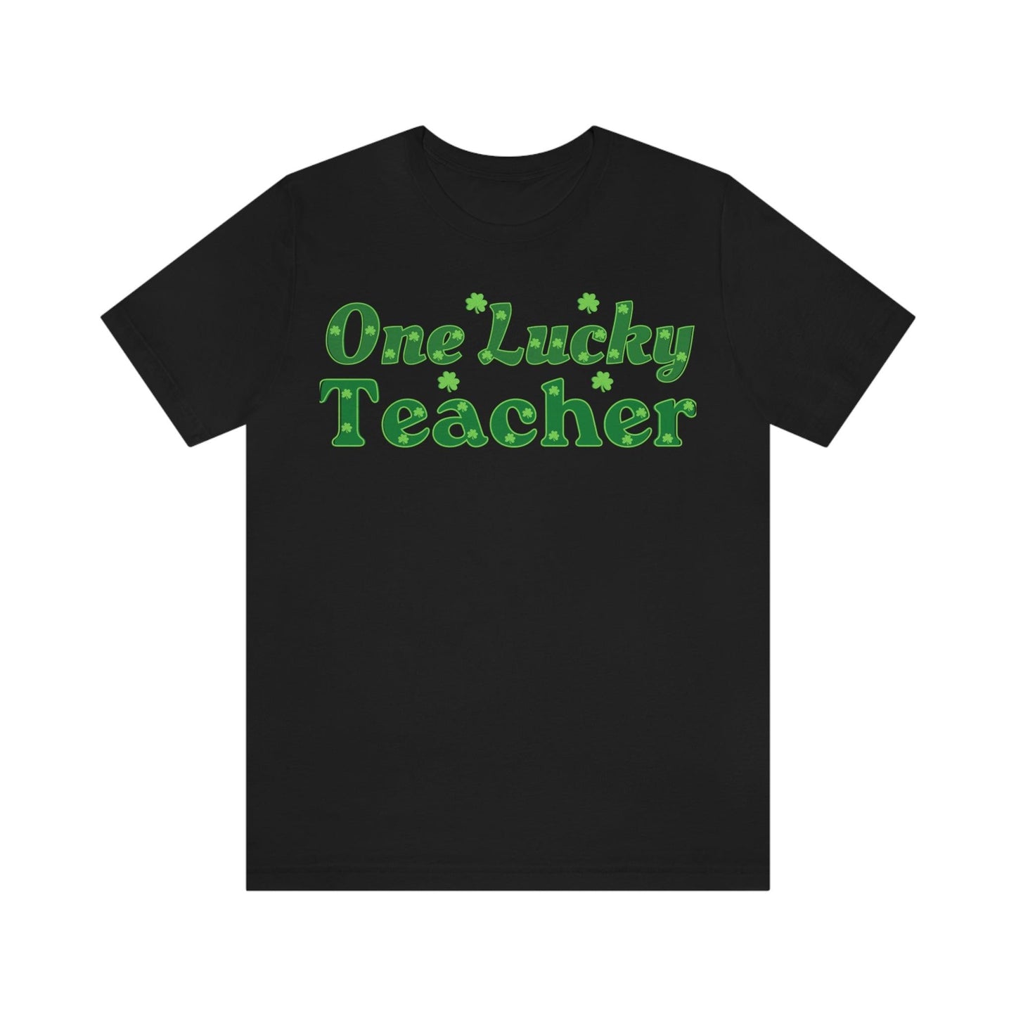 One Lucky Teacher Shirt feeling Lucky St Patrick's Day shirt - Funny St Paddy's day Funny Shirt - Giftsmojo