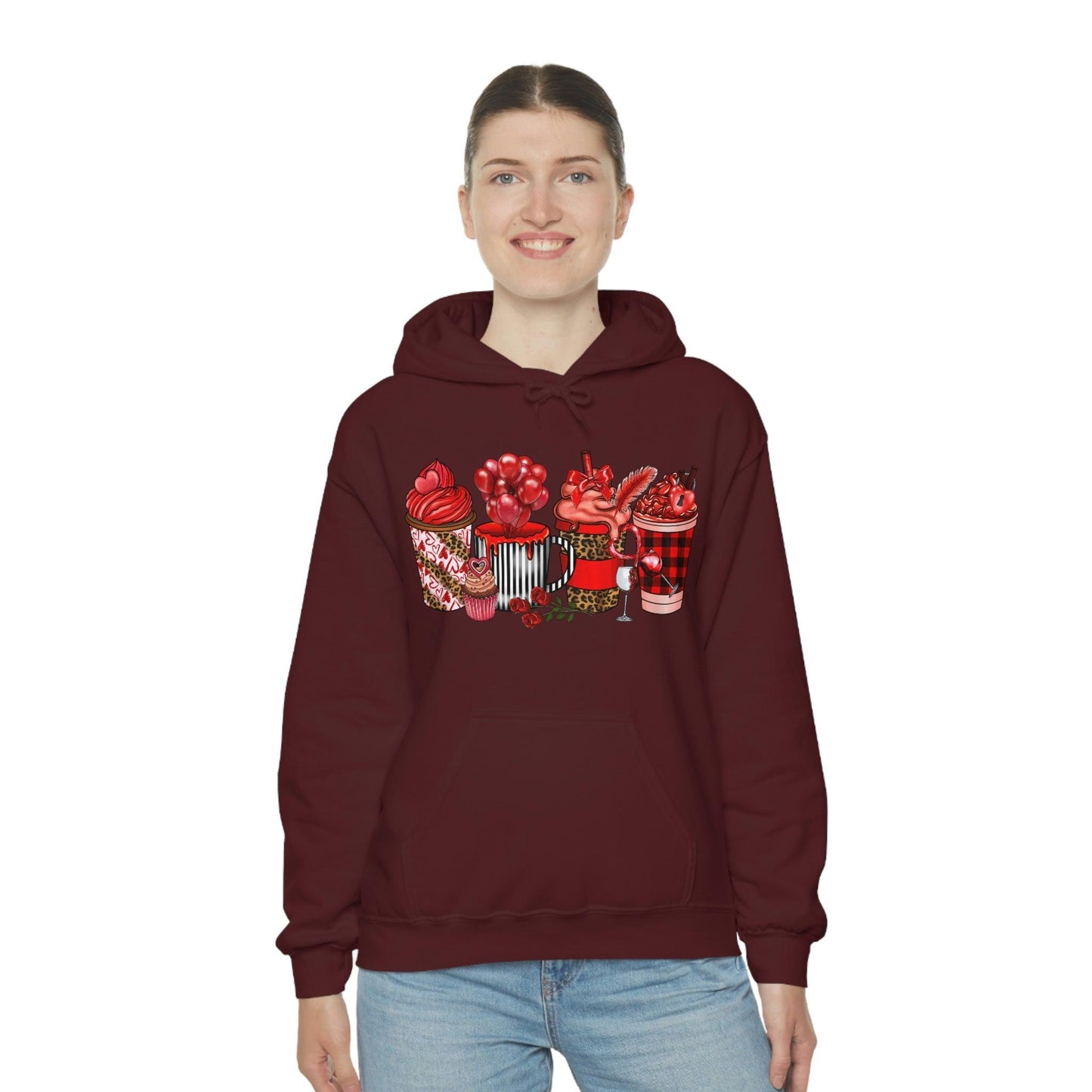 Valentine's day Hooded Sweatshirt (this is all i want for valentine) - Giftsmojo