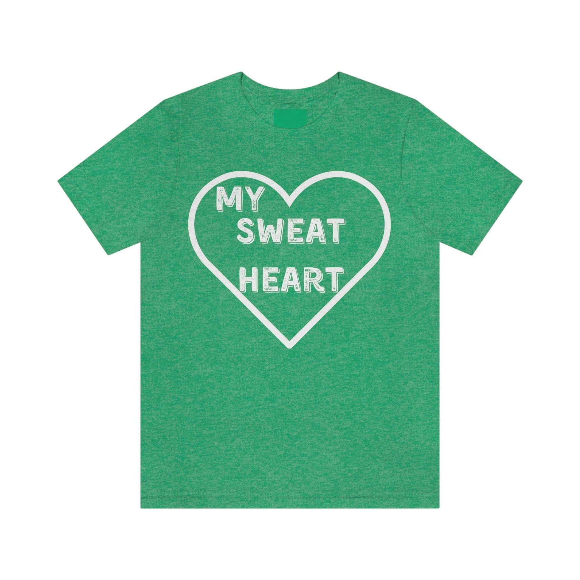 My Sweat Heart - Love shirt - Gift for wife - Gift for Husband - Gift for Girlfriend and Boyfriend - Giftsmojo