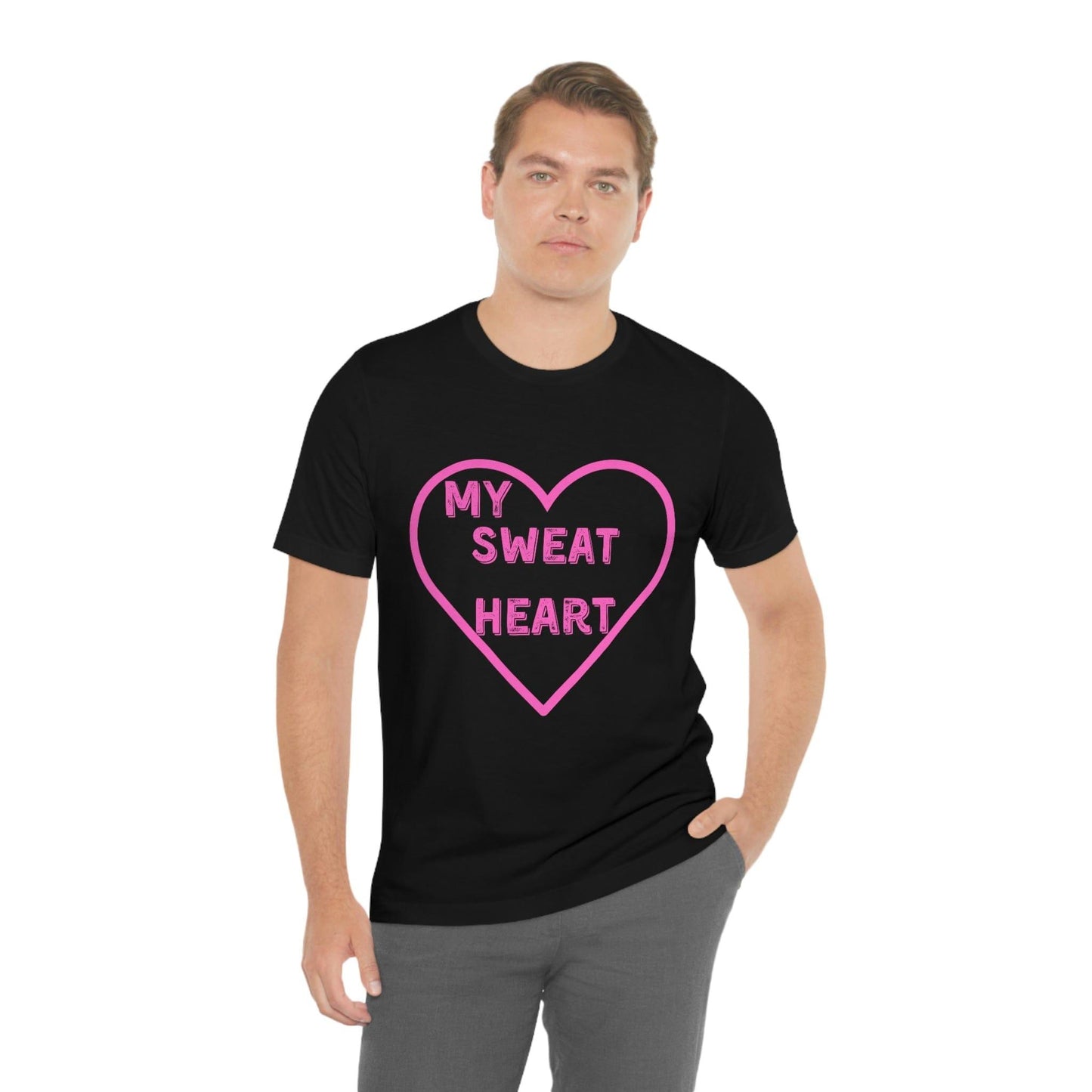 My Sweat Heart - Love shirt - Gift for wife - Gift for Husband - Gift for Girlfriend and Boyfriend - Anniversary gift - Giftsmojo