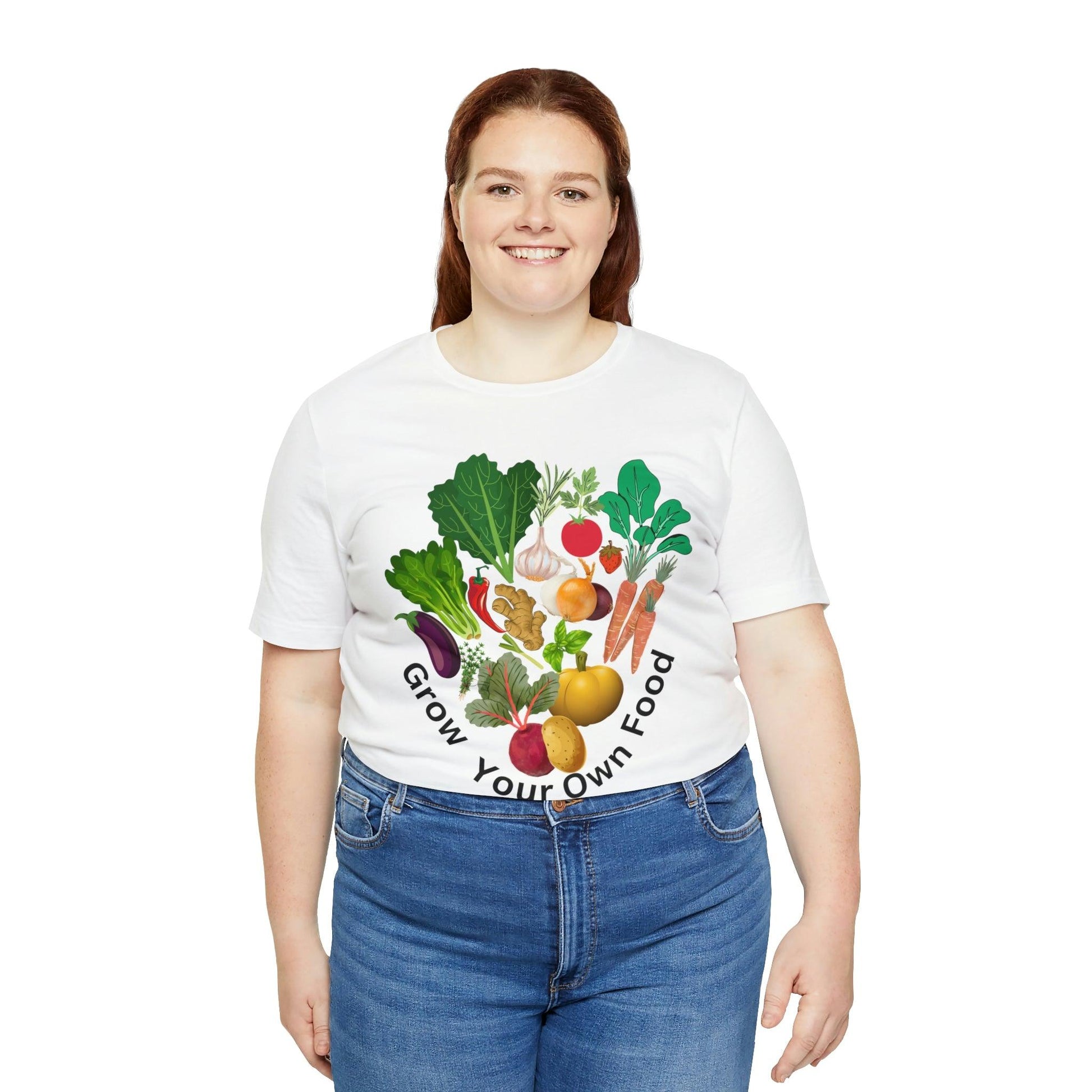 Shirt for Gardeners, Garden Tshirt, Grow Your Own Food shirt, Gift for Gardener, Garden Shirt for Women, Homesteader Shirt, Garden Graphic Tee - Giftsmojo