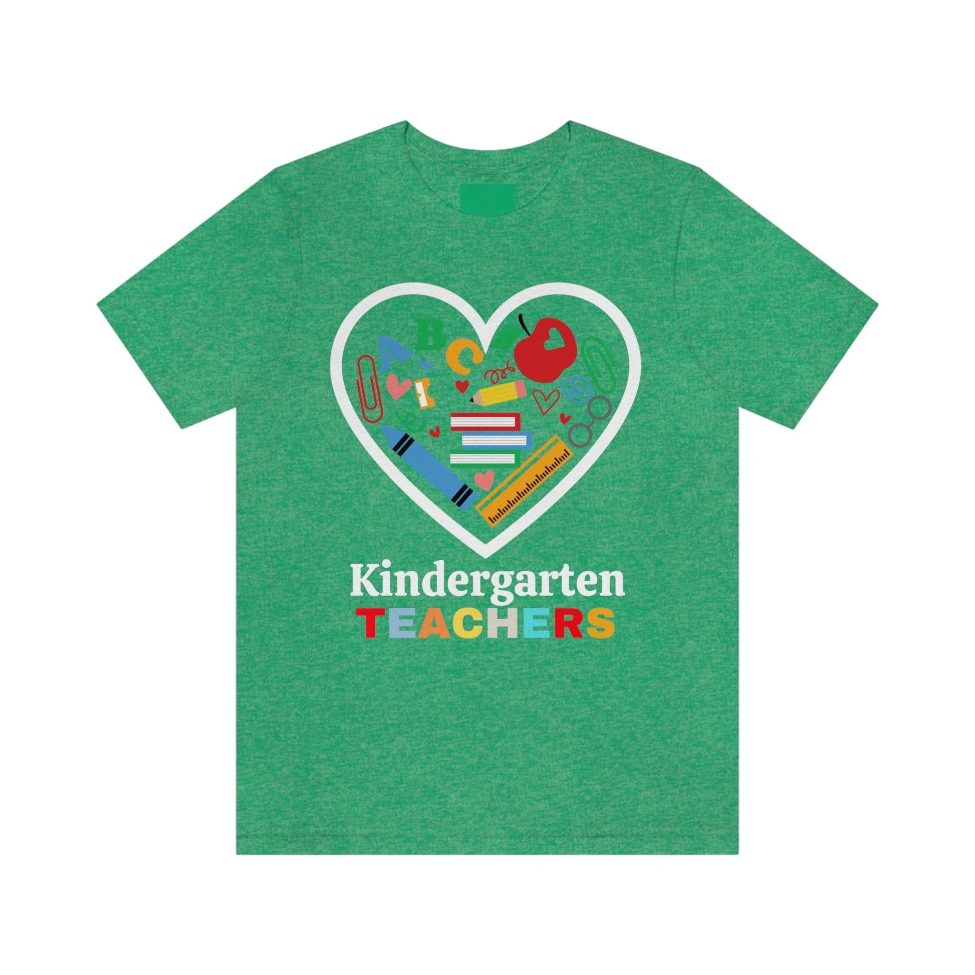 Love Kindergarten Teacher Shirt - Teacher Appreciation Shirt - Gift for Kindergarten Teacher - Giftsmojo