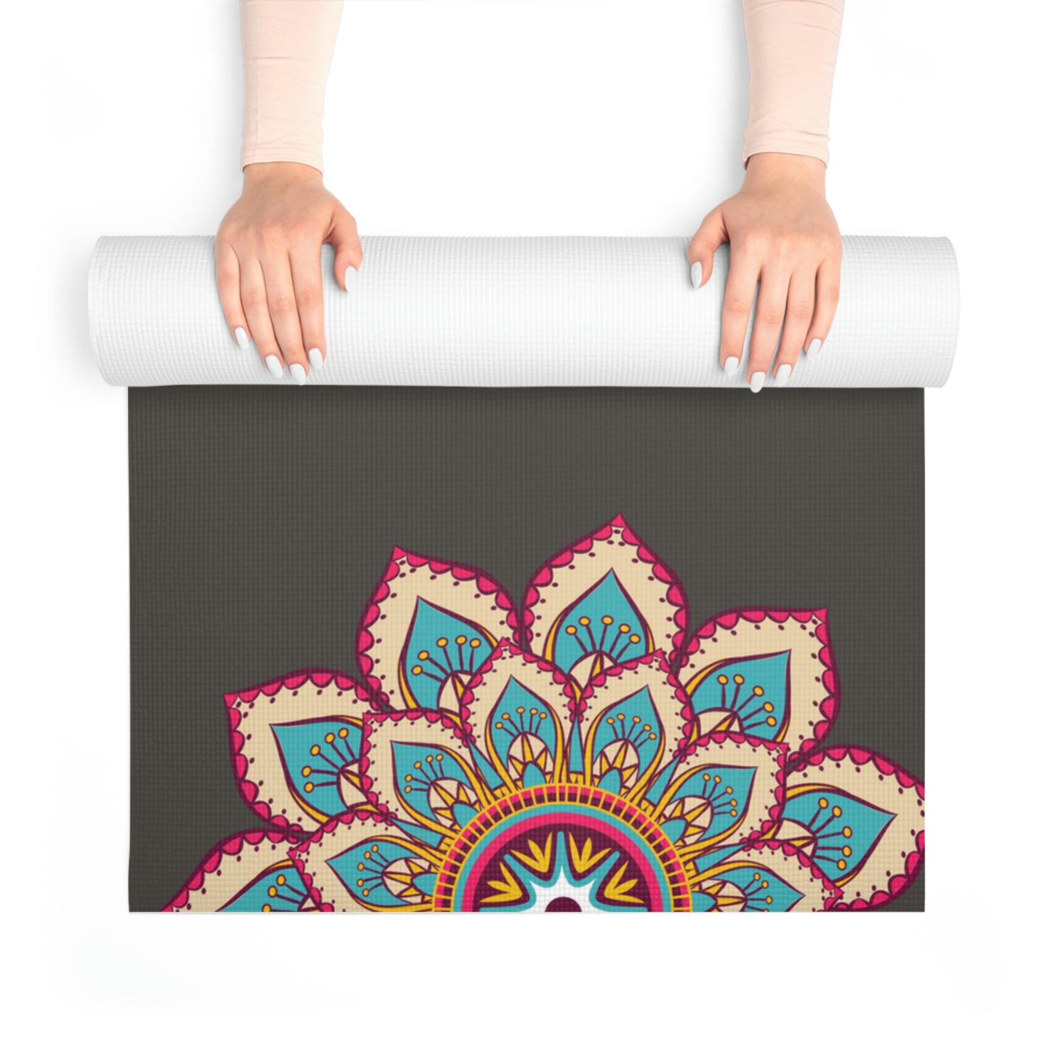 Colorful Mandala - Foam Yoga Mat - Gifts for Her - Yoga Accessories - Yoga Lover popular Gift Idea