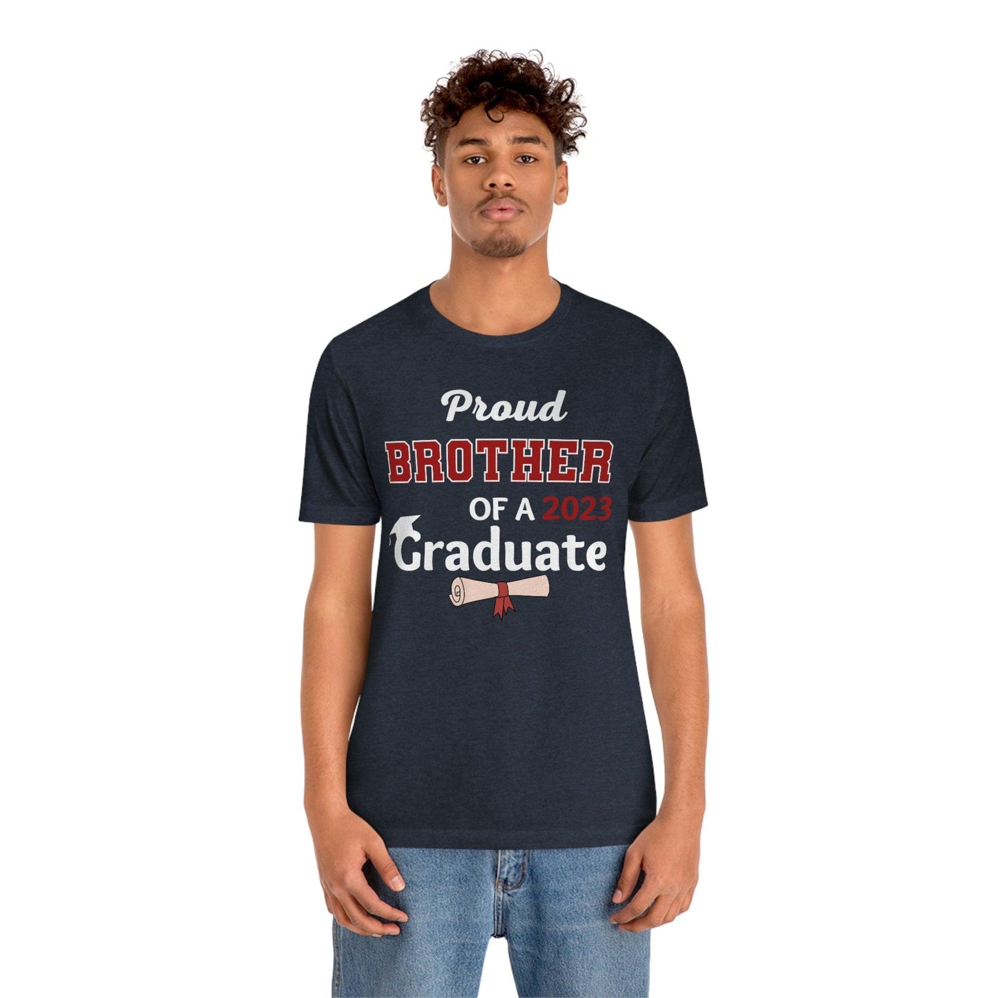 Proud Brother of a graduate - Graduation shirt - Graduation gift
