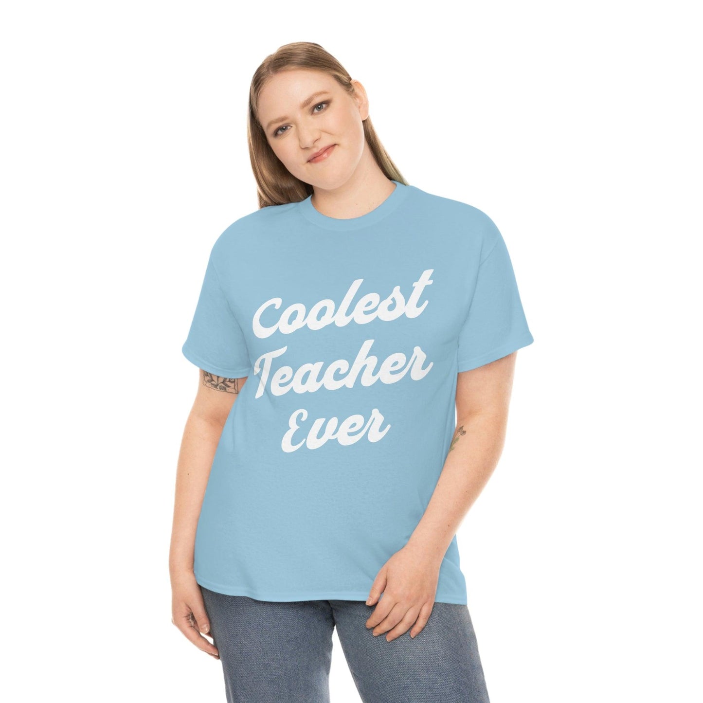 Coolest Teacher Ever T-Shirt - Giftsmojo