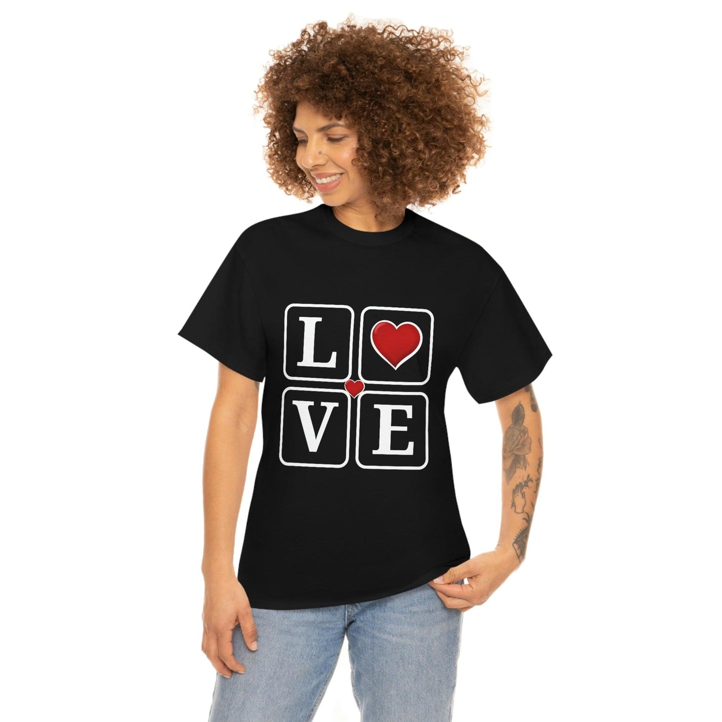 Love square Hearts, Love TShirt, Valentines Shirt, Love Shirt, Valentines gift, Valentines Day Shirt, Couple Shirt, Valentines Shirt Women,