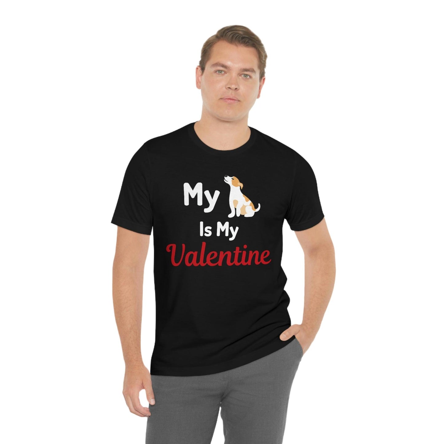 My Dog is my Valentine shirt - Pet lover shirt - dog lover shirt - Giftsmojo