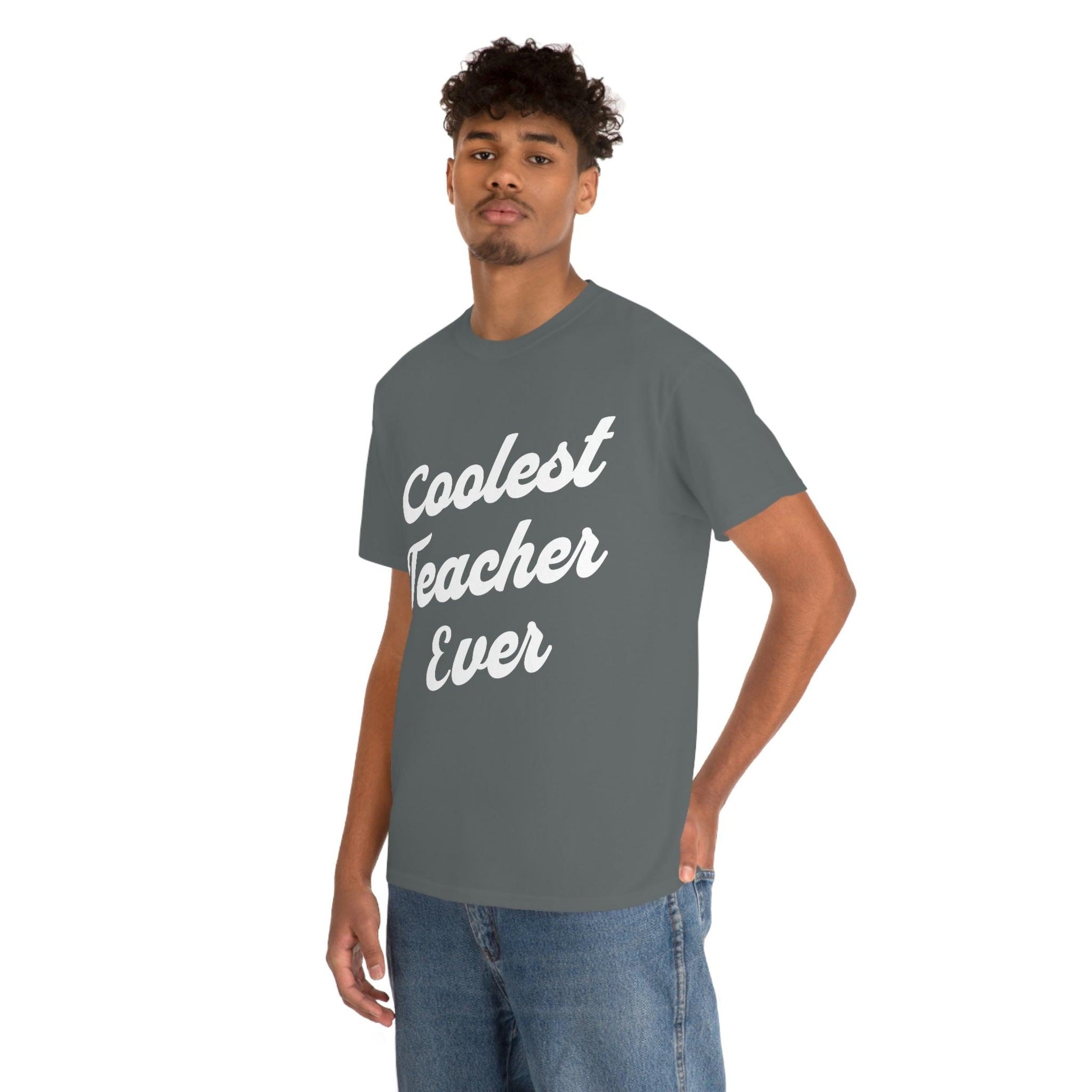 Coolest Teacher Ever T-Shirt - Giftsmojo