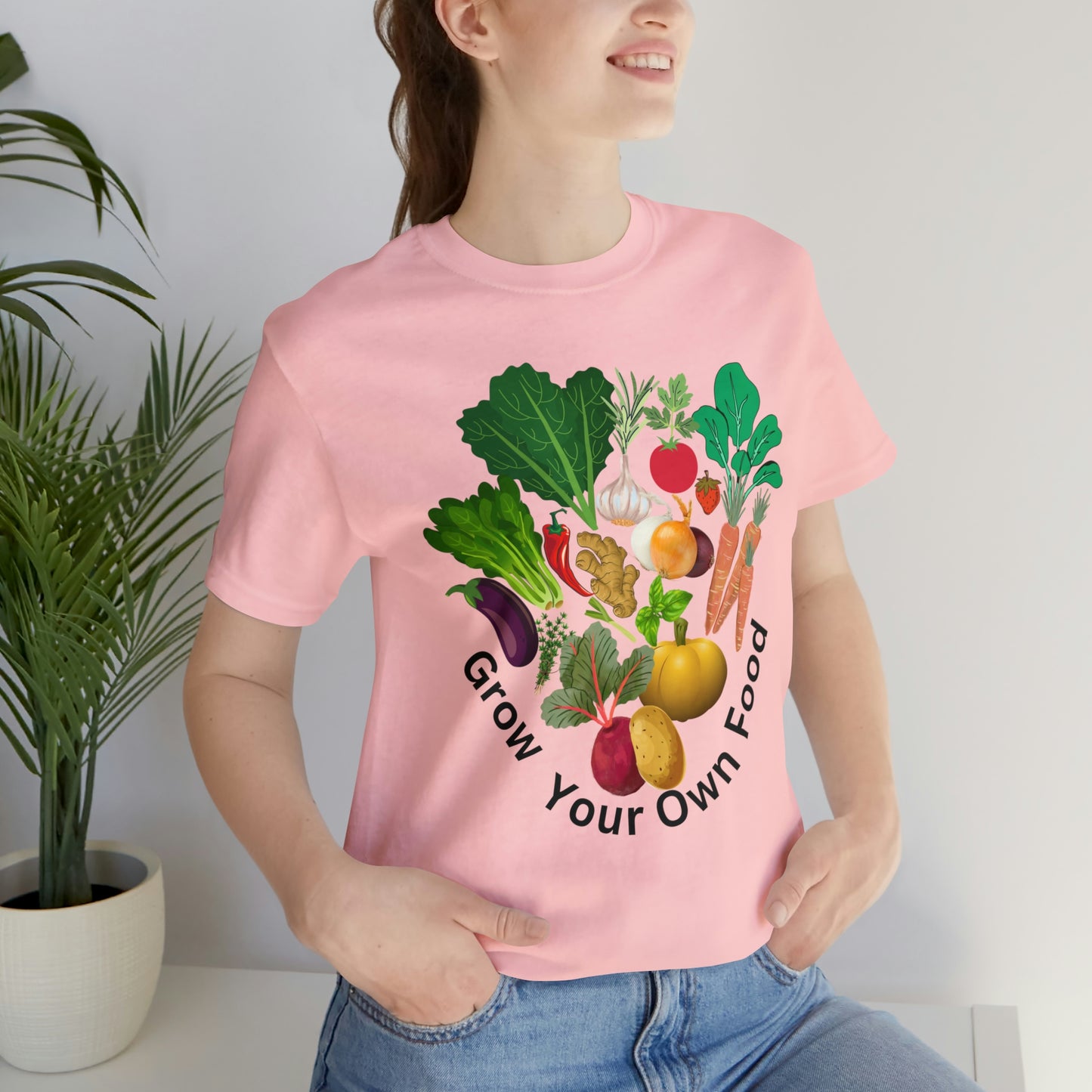 Shirt for Gardeners, Garden Tshirt, Grow Your Own Food shirt, Gift for Gardener, Garden Shirt for Women, Homesteader Shirt, Garden Graphic Tee