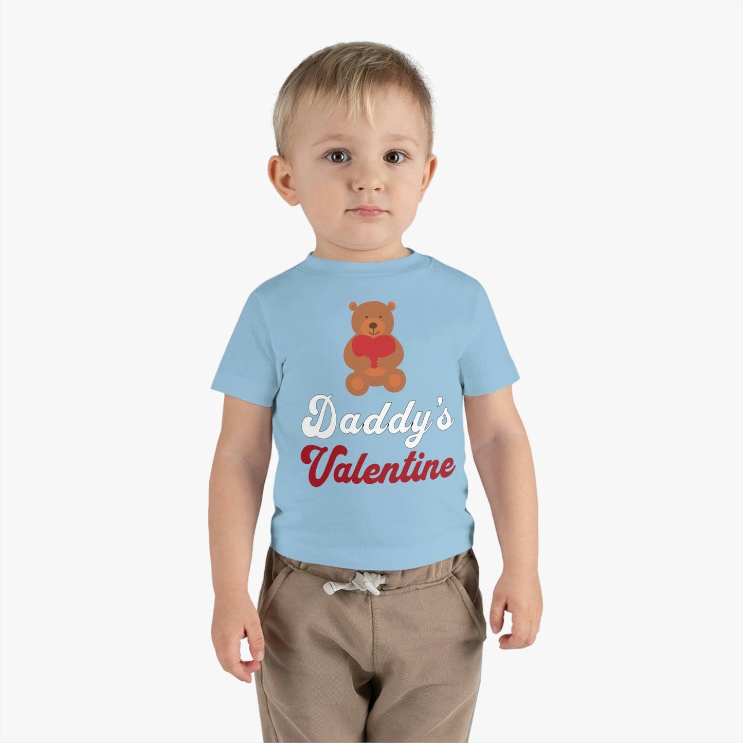 Daddy's Valentine - Kids Valentine day shirt - Giftsmojo