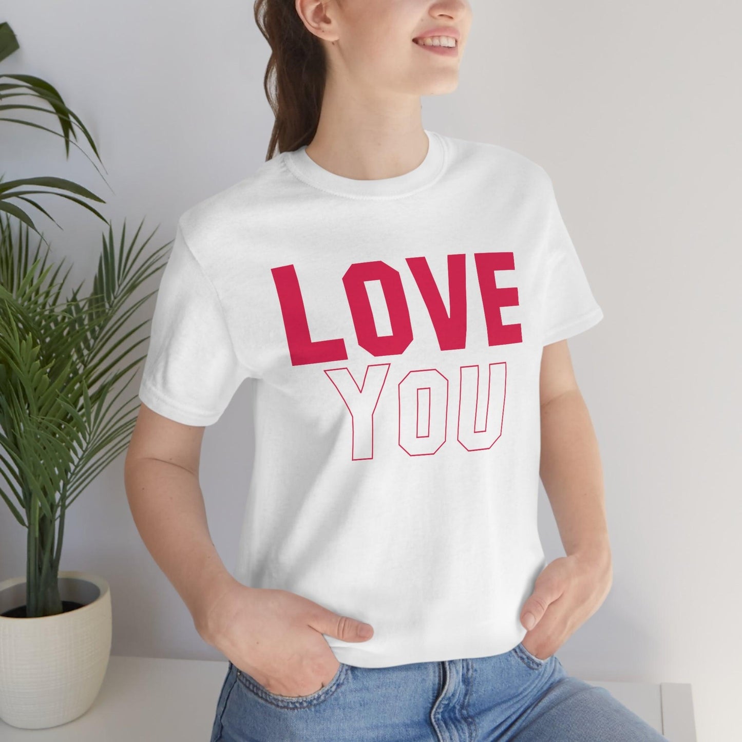 Love you Tee - Giftsmojo